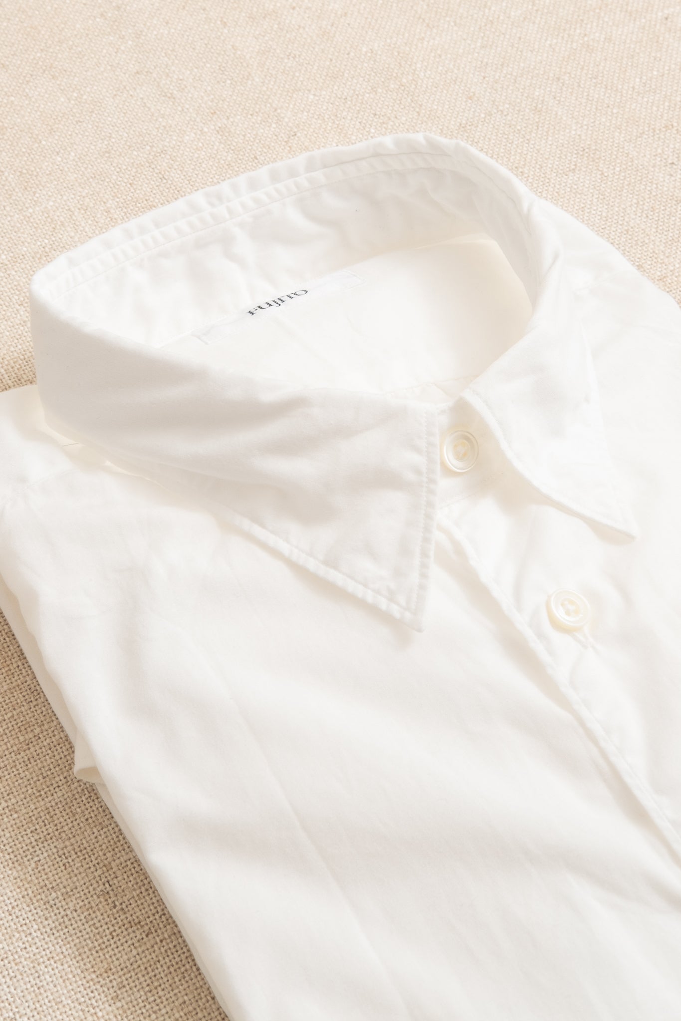 BS Shirt - White Broadcloth