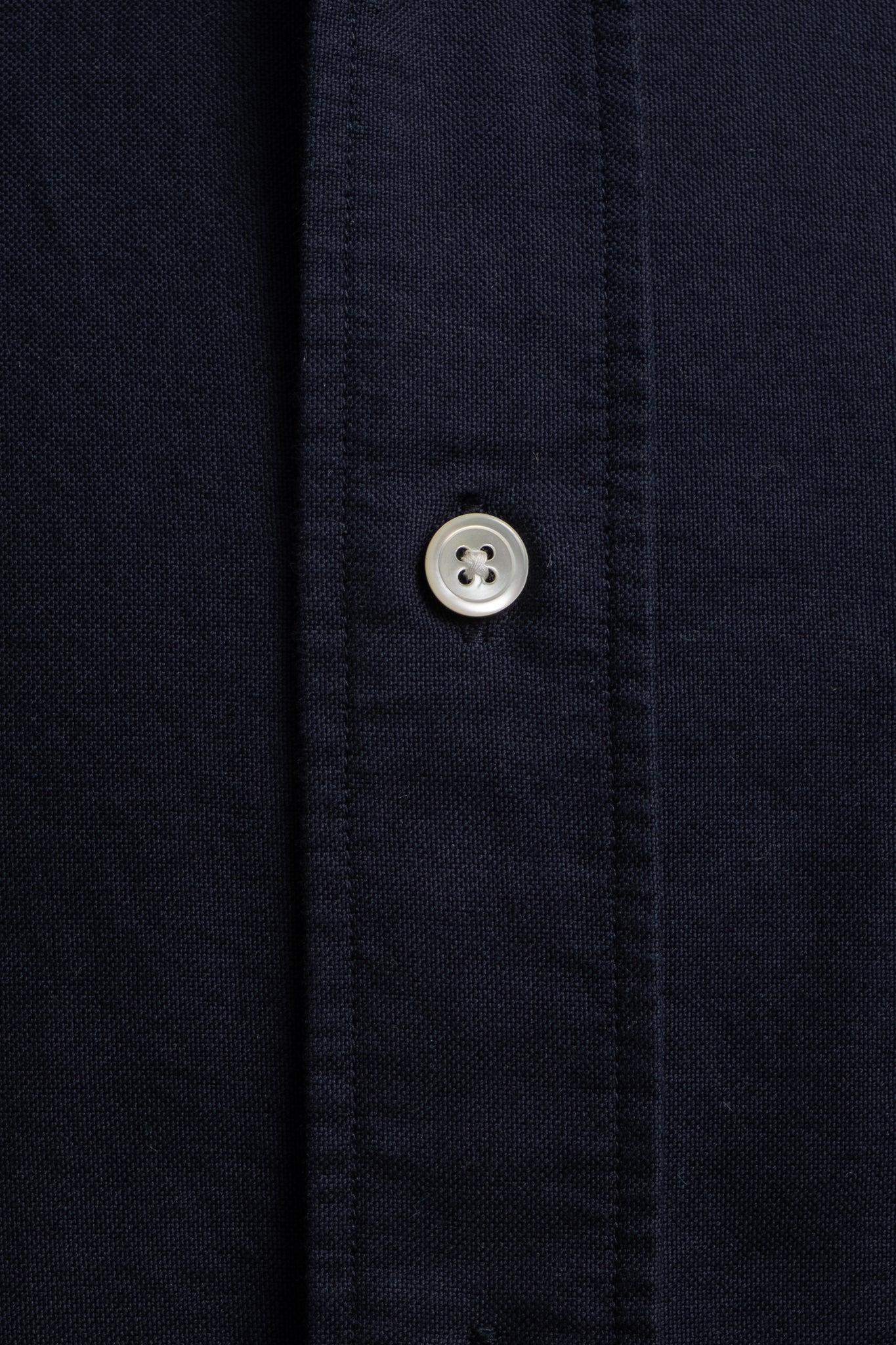 Button Down American Oxford - Dark Blue