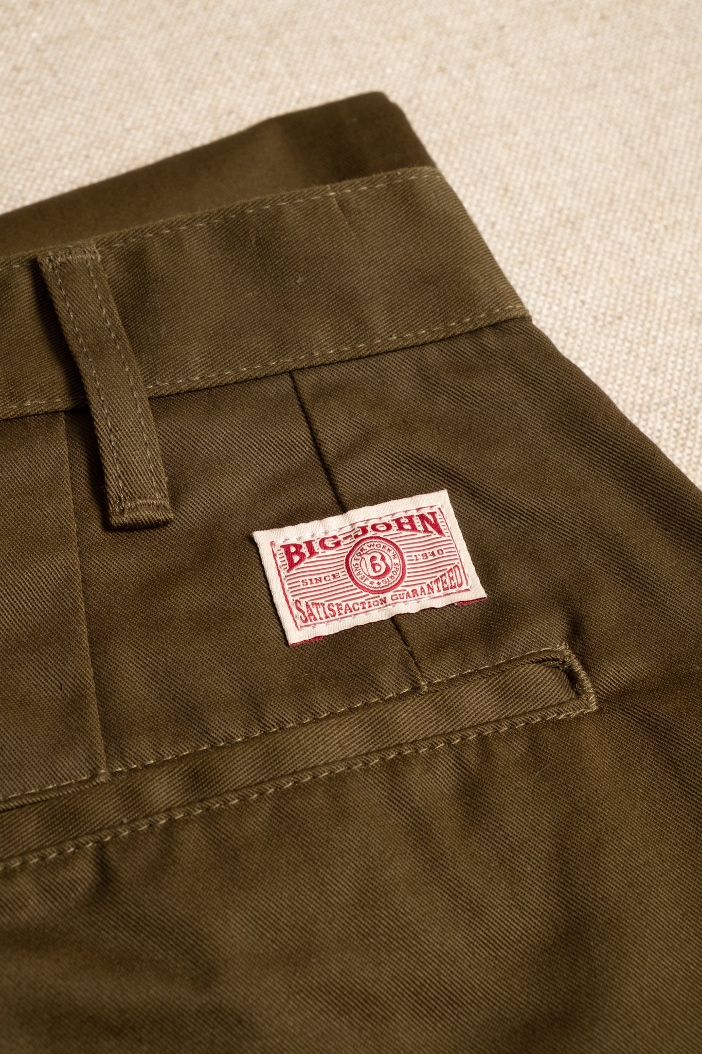Classic Chino Trouser - Army Green
