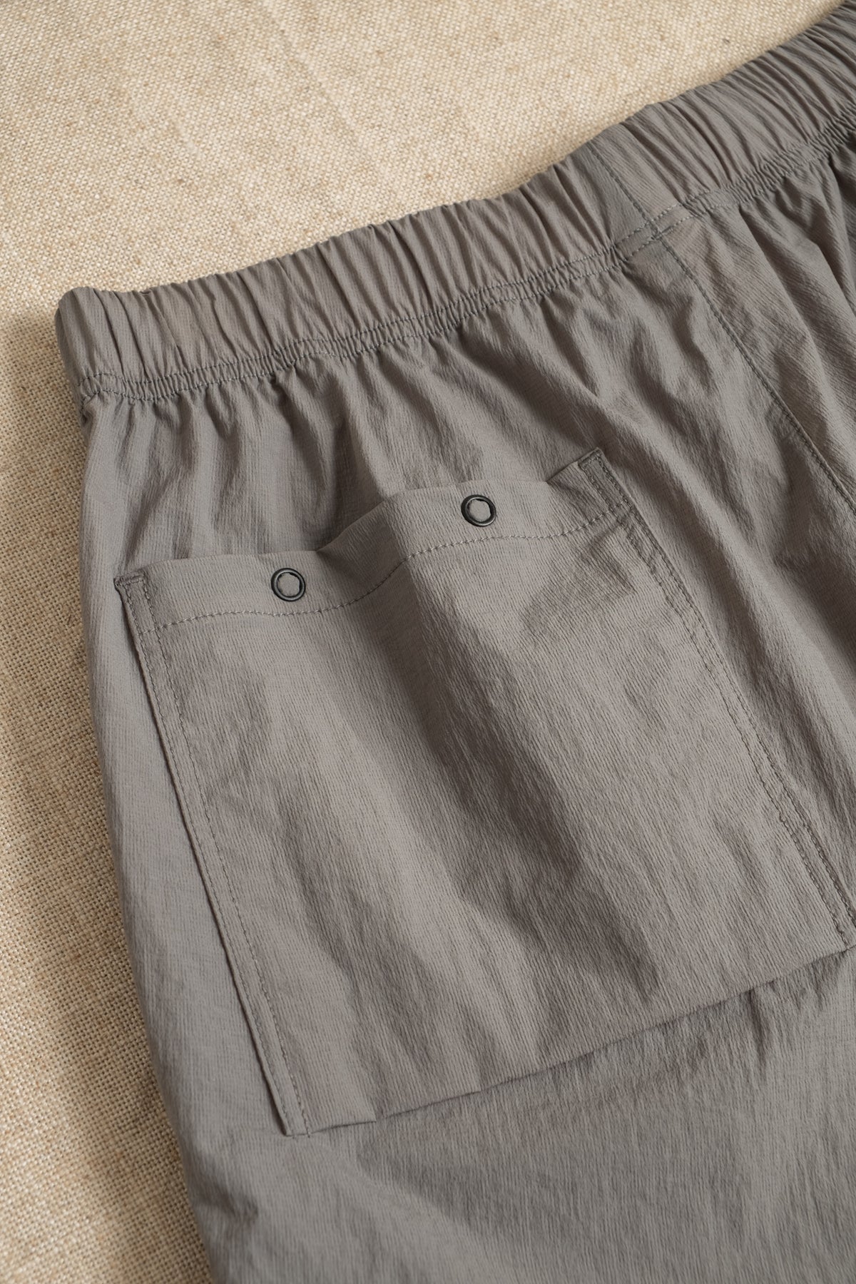 Crepe Shorts - Moss Gray