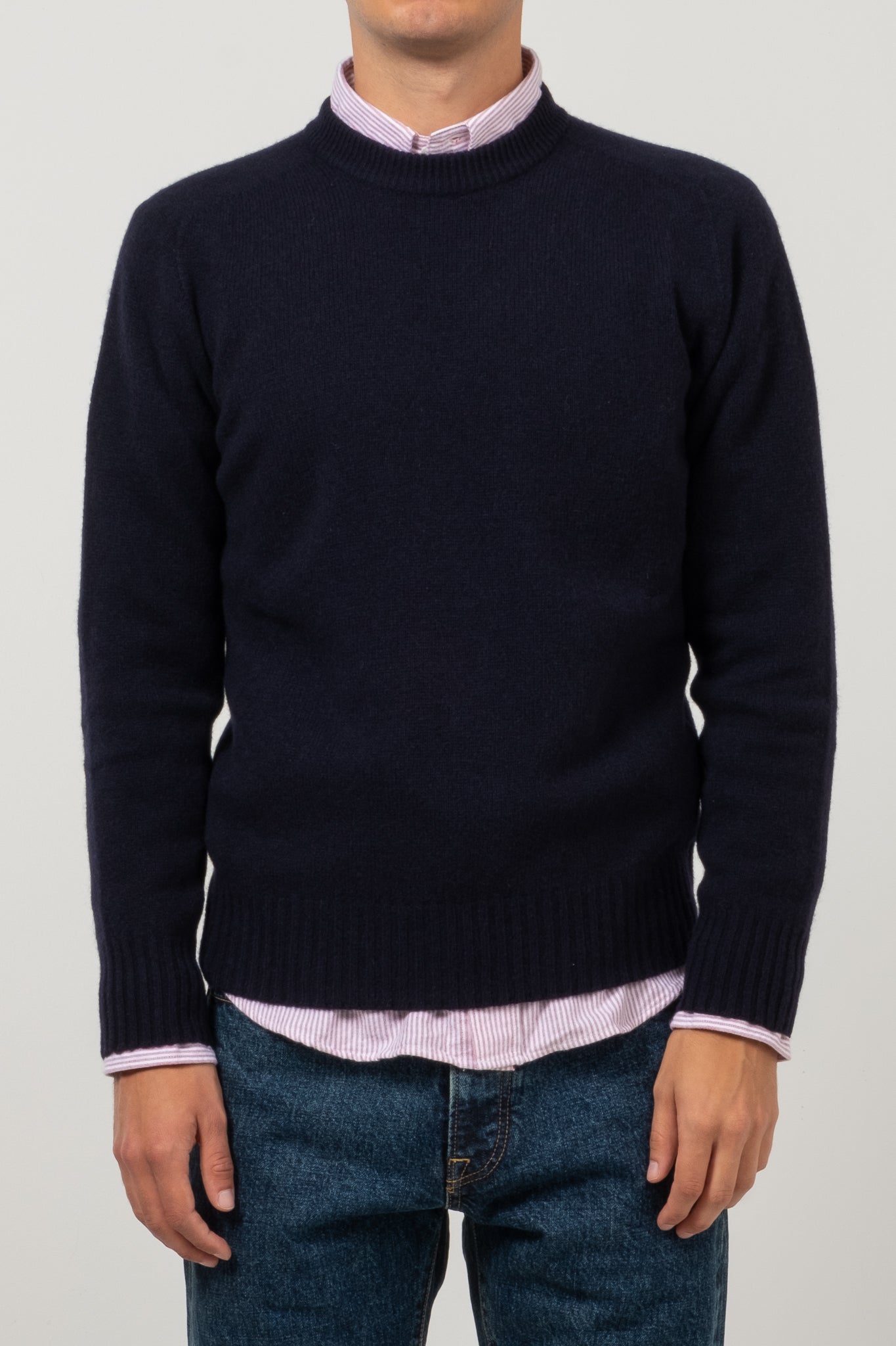 Crewneck Sweater - Navy