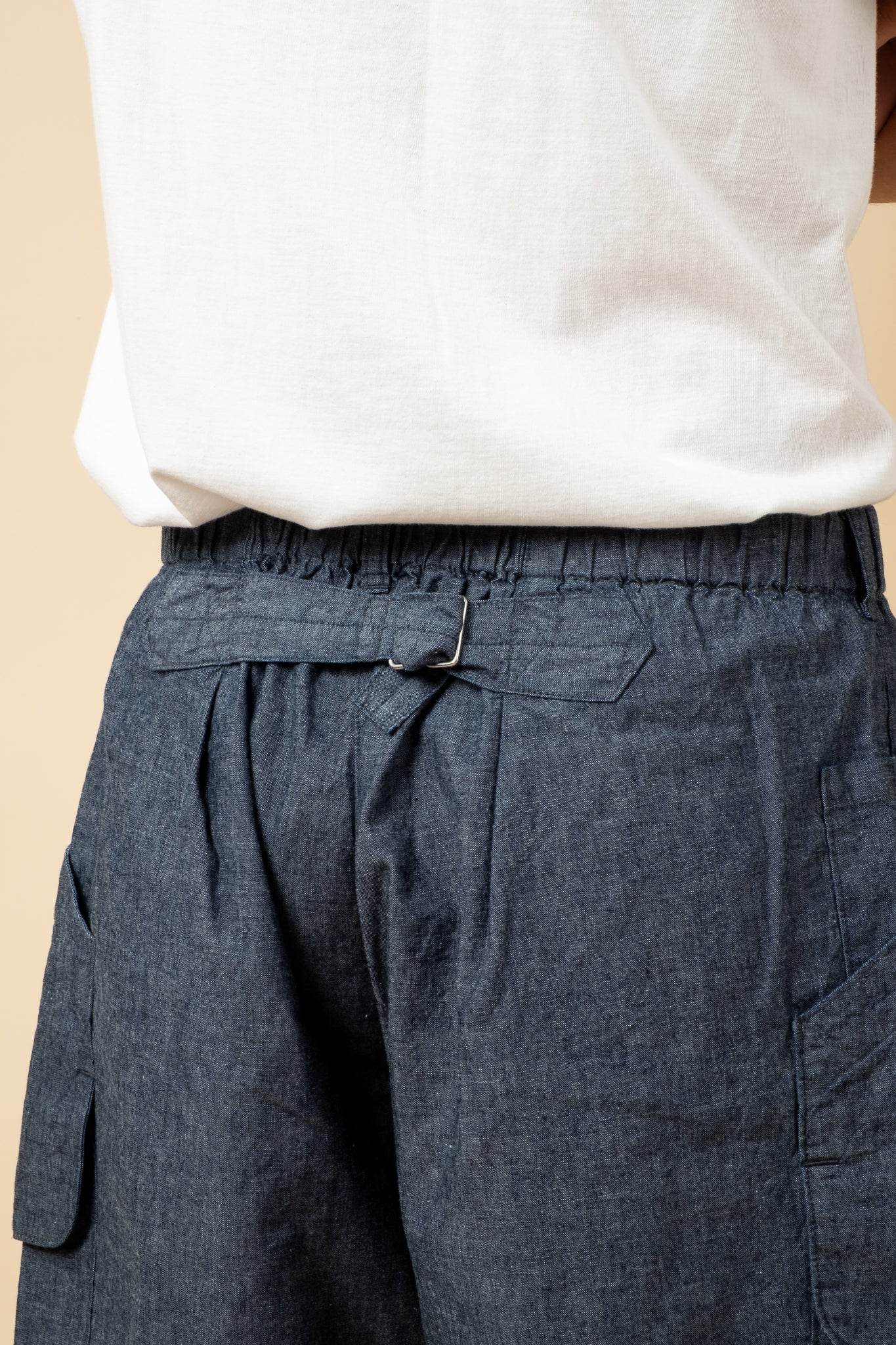 E-Z DEE's Chambray Shorts - Indigo