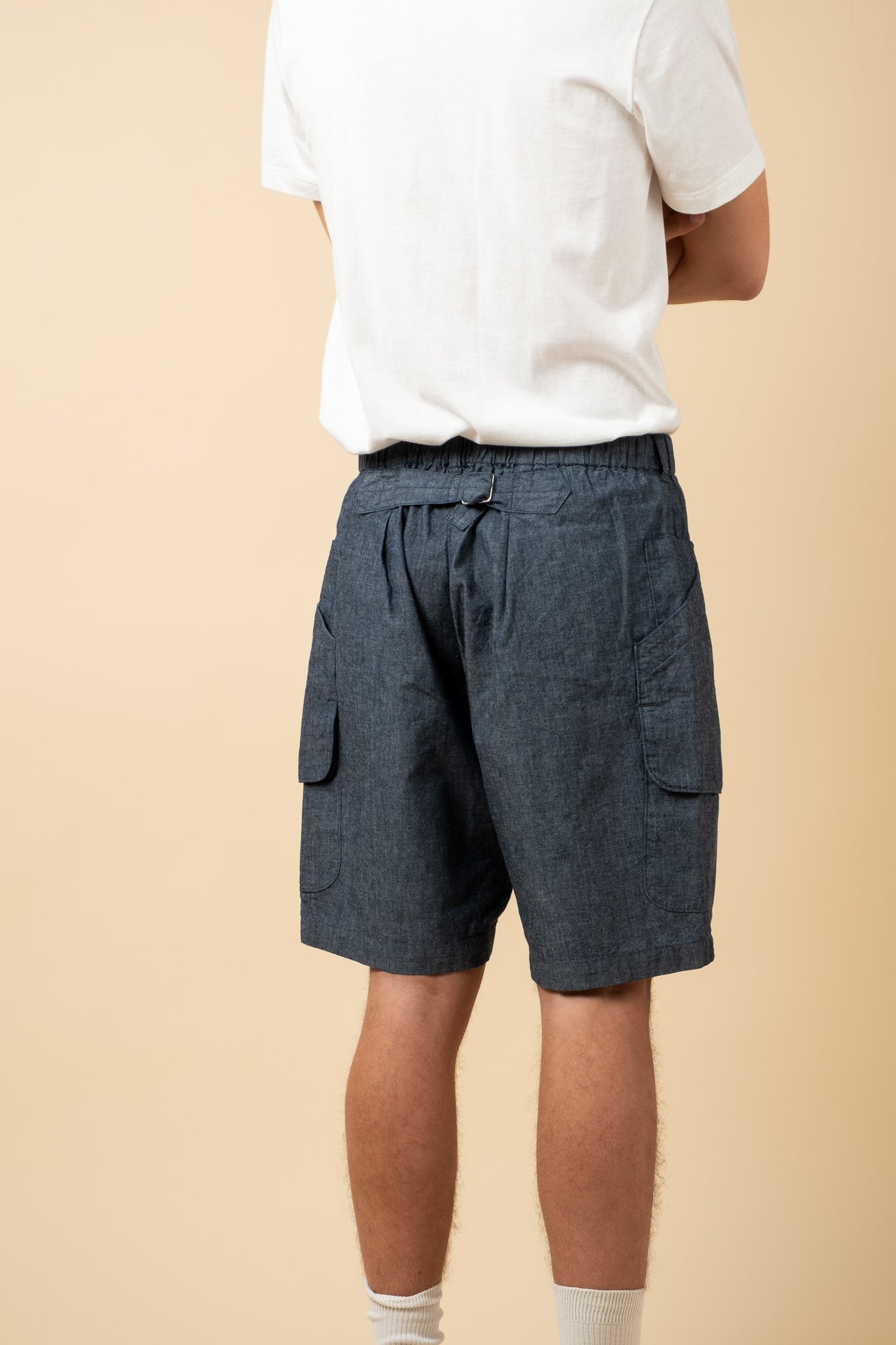 E-Z DEE's Chambray Shorts - Indigo