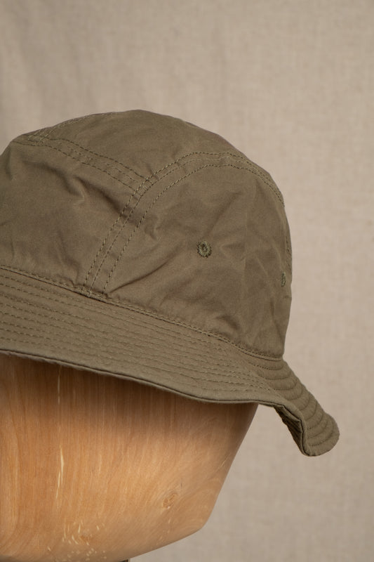 Jet Hat Millerain Waxed Cotton - Olive