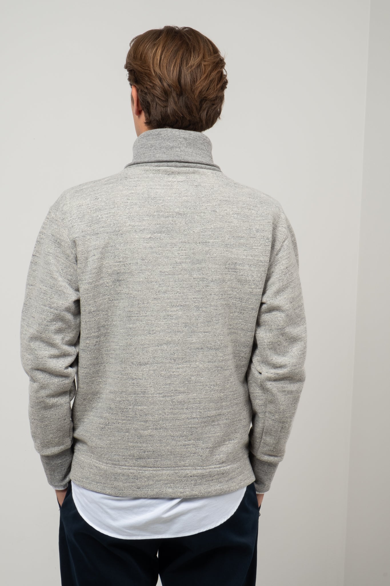 GG Sweat High Neck - Heather Grey