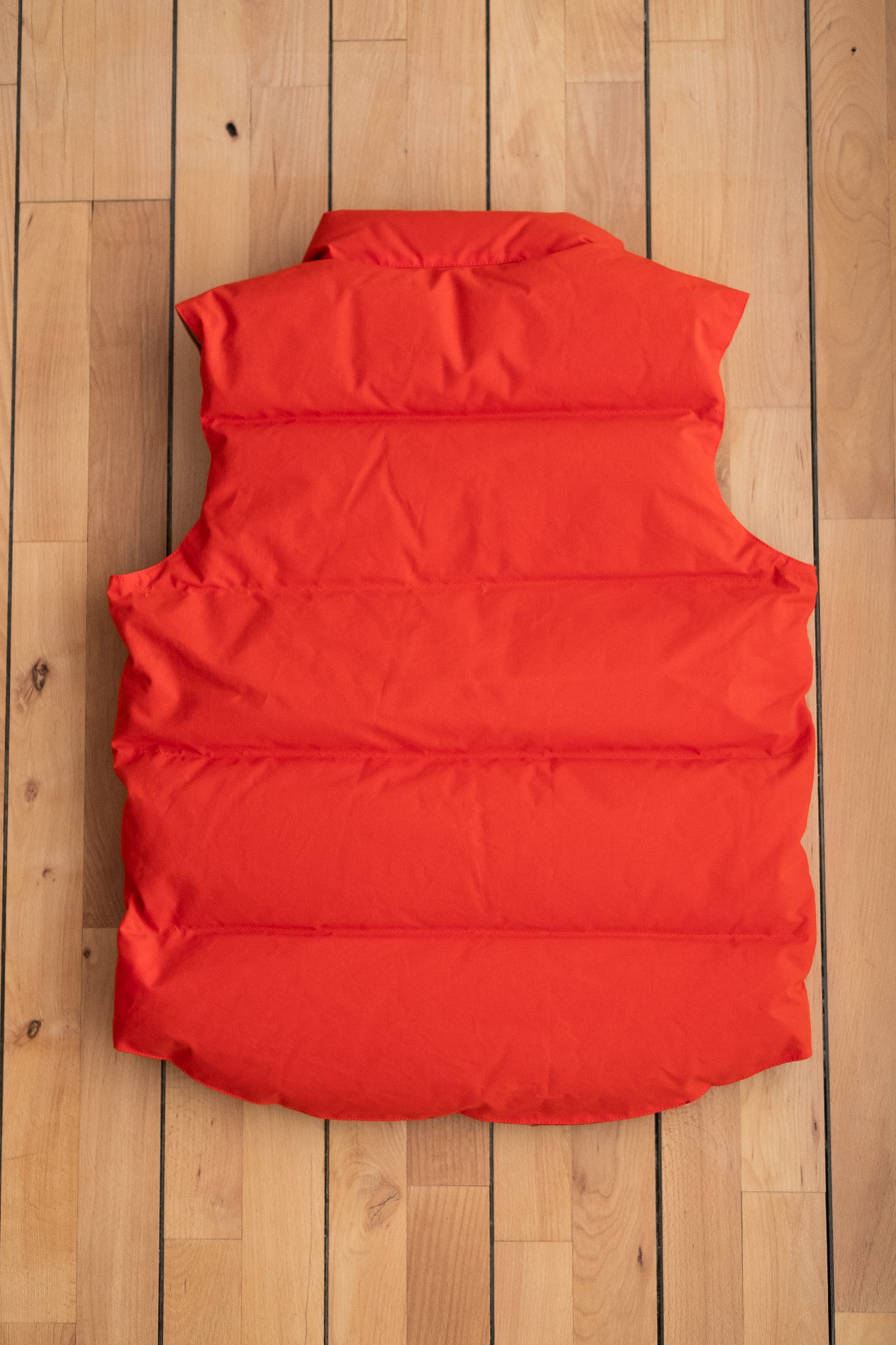 Goose Down Vest - Orange