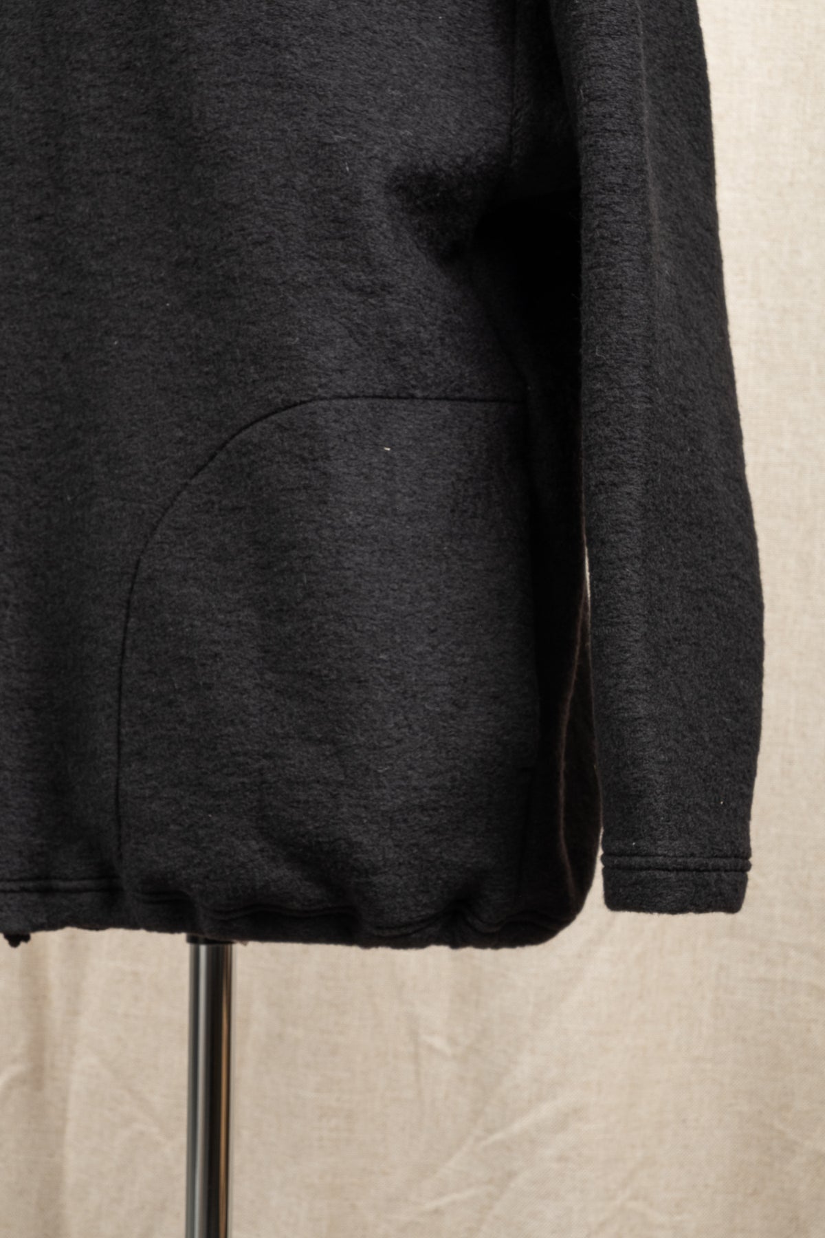 Wool Himo Polo - Black