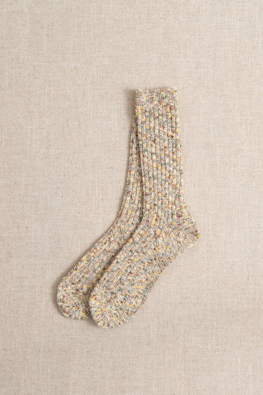 Homespun Art Yarn Crew - Khaki