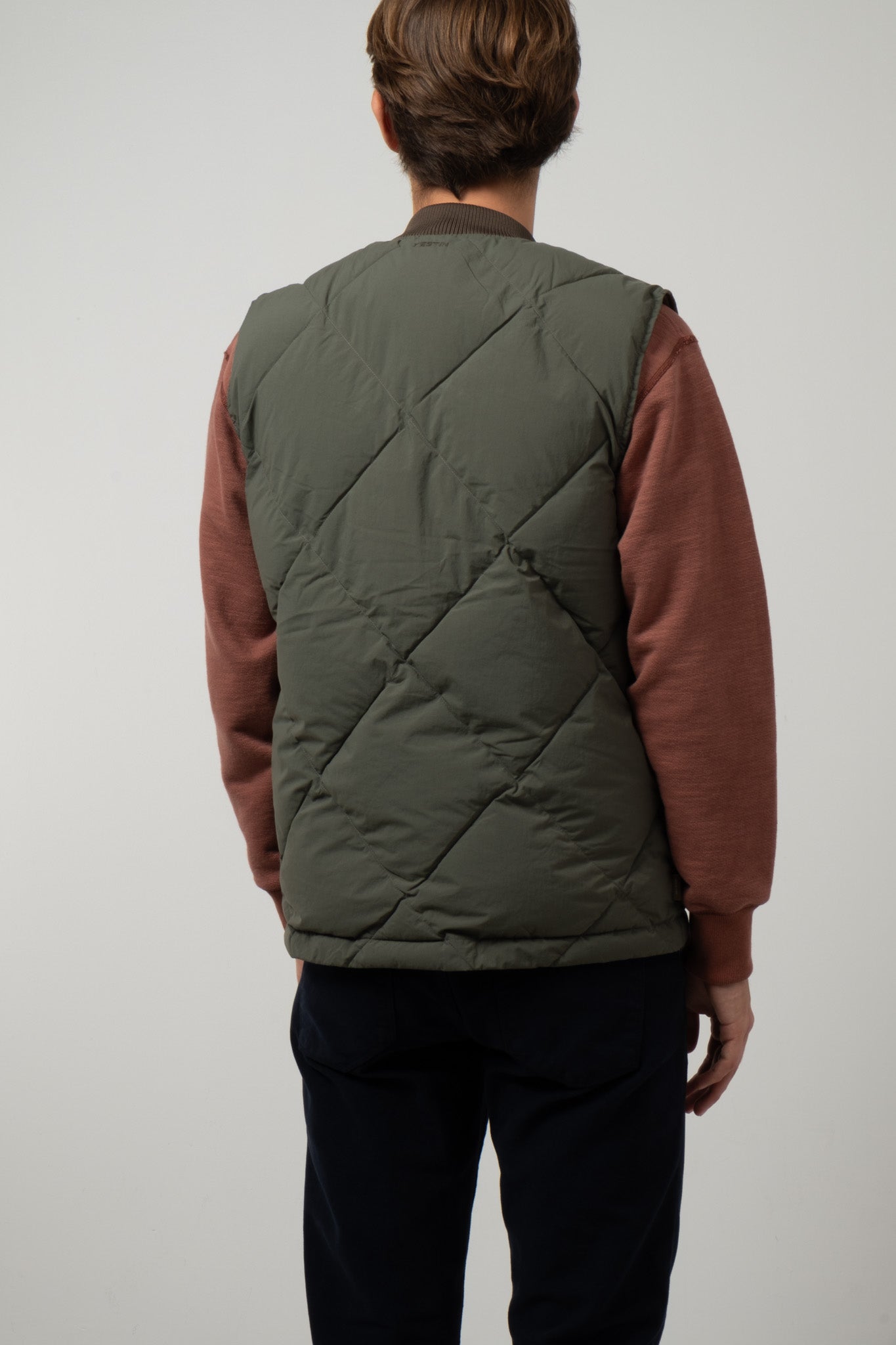 Linton Vest - Olive