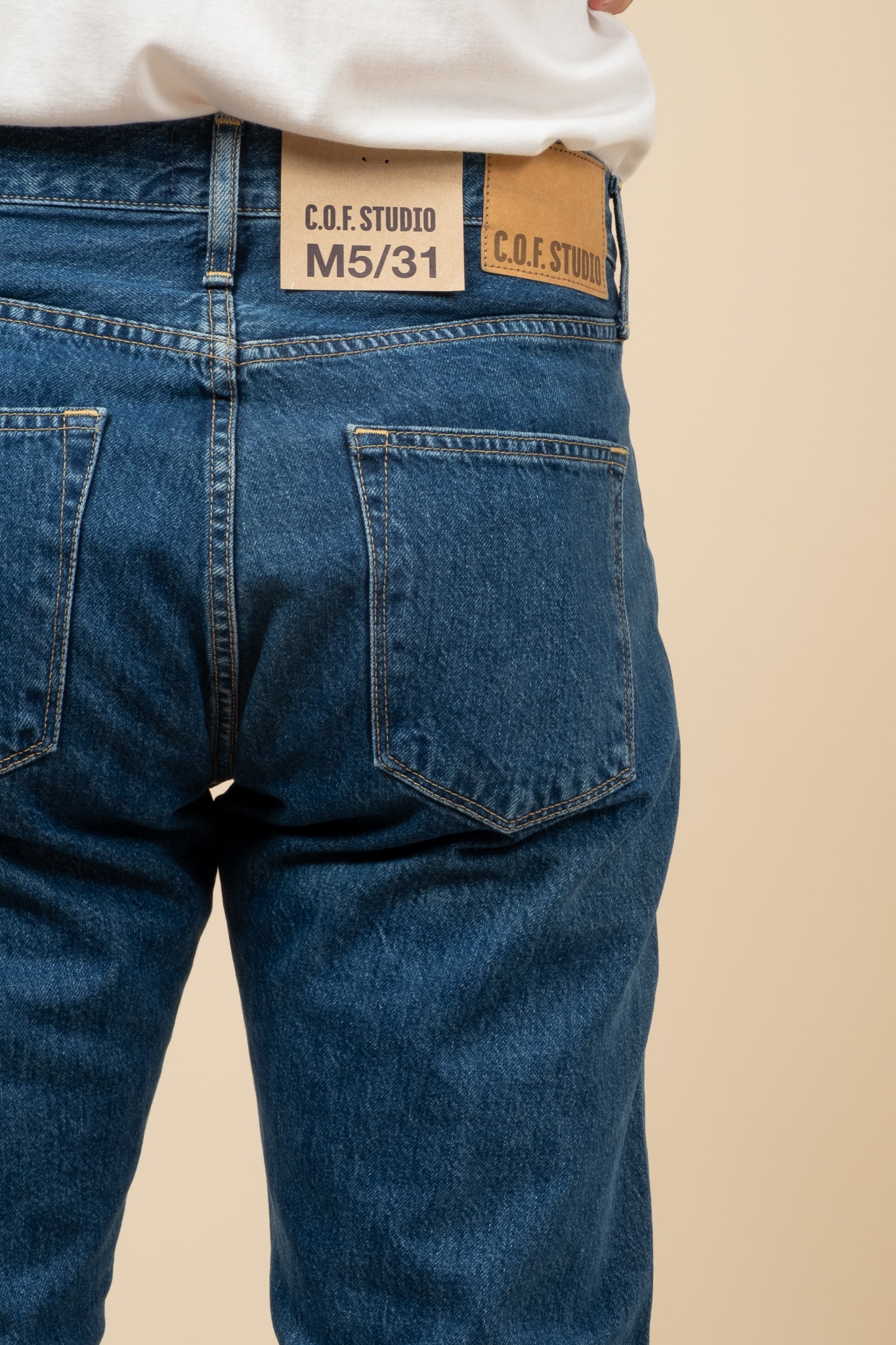 M5 13oz RG Cotton Deep Indigo - 6x Wash