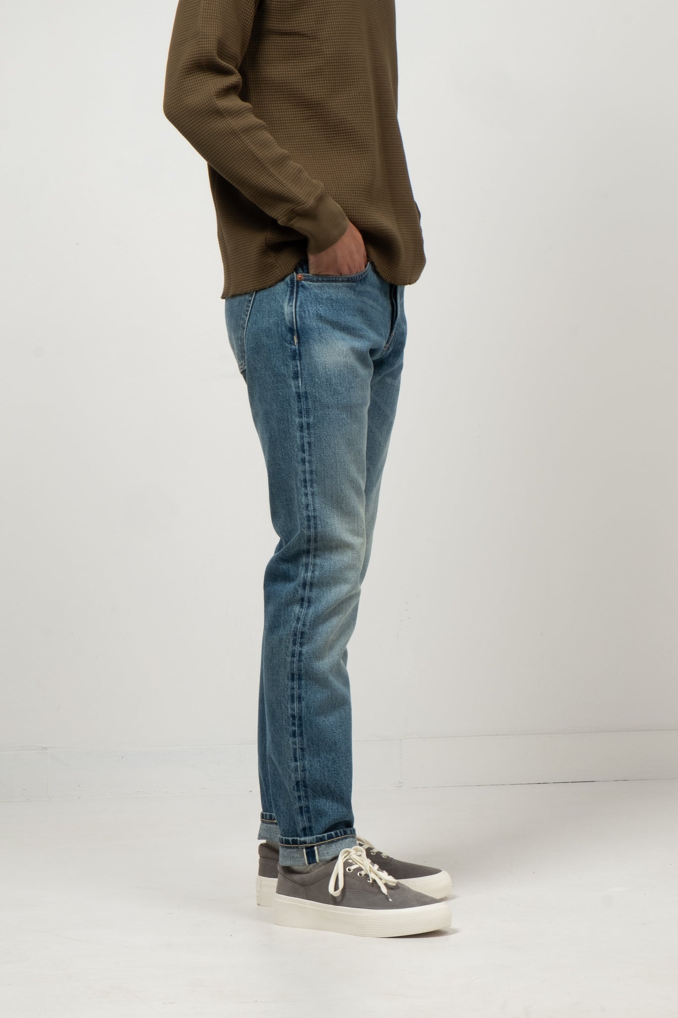 M7 15oz Kuroki Slub Selvedge - Beach