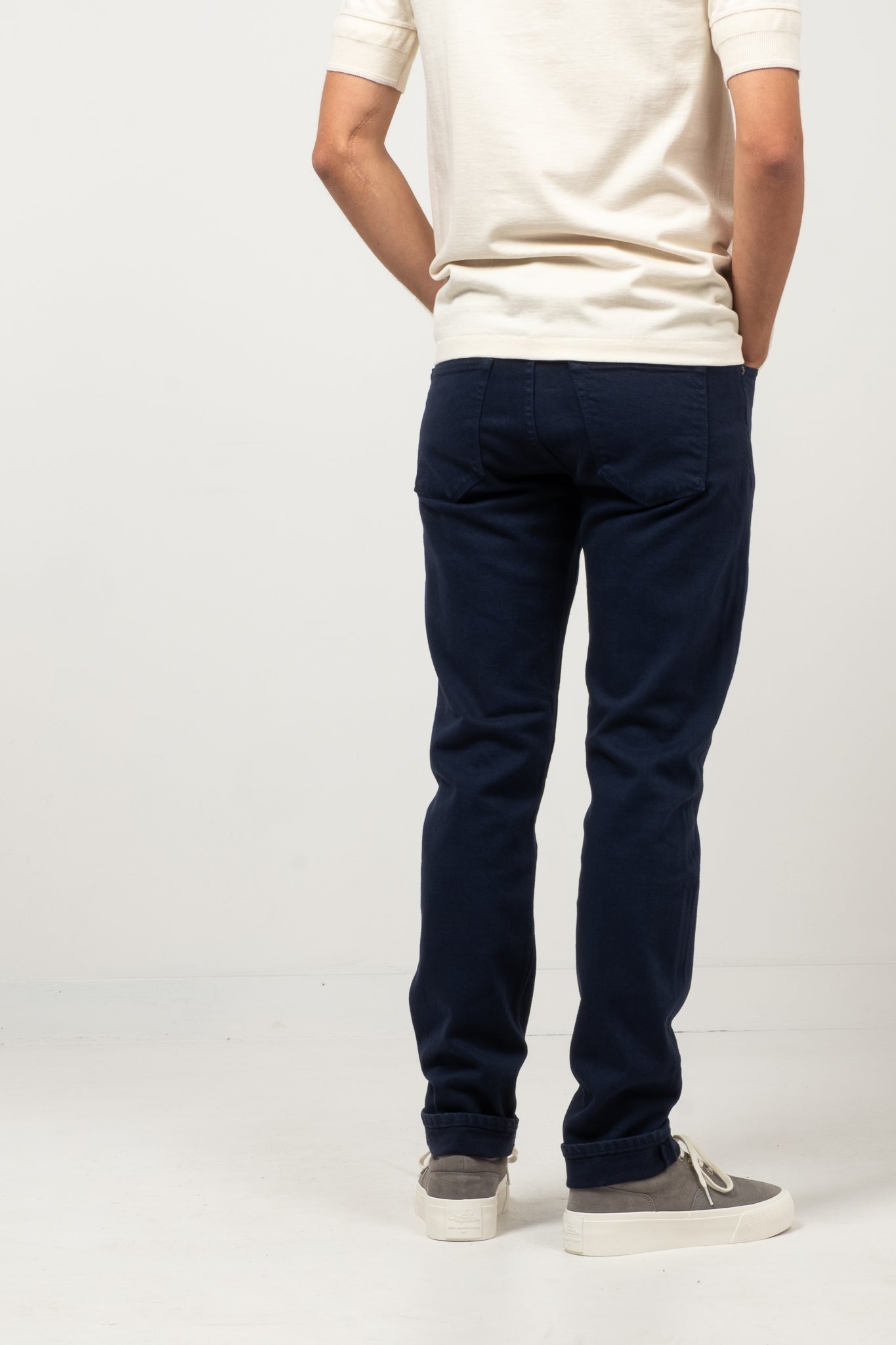 M7 Comfort Organic Ecru - Navy