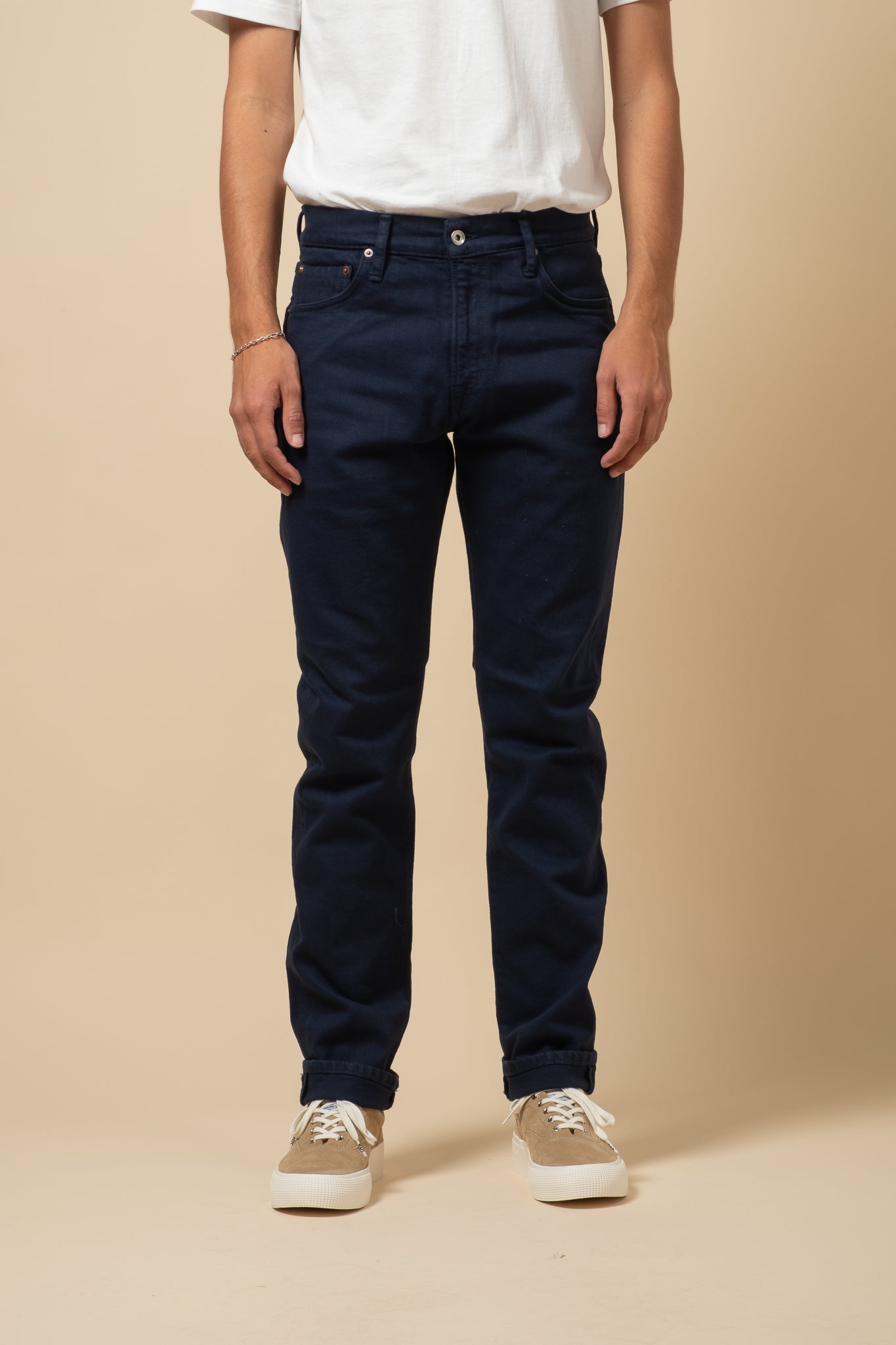 M7 Comfort Organic Ecru - Navy