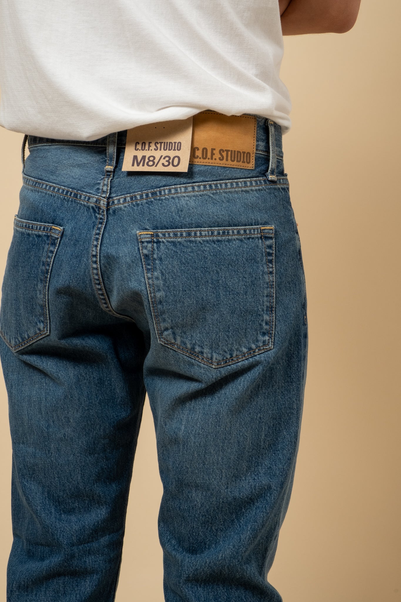 M8 11oz Light Indigo - Authentic Aged