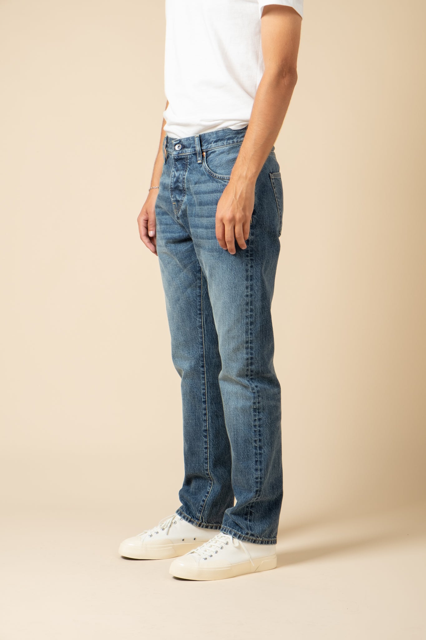 M8 14oz RG Indigo Selvedge - Authentic Aged