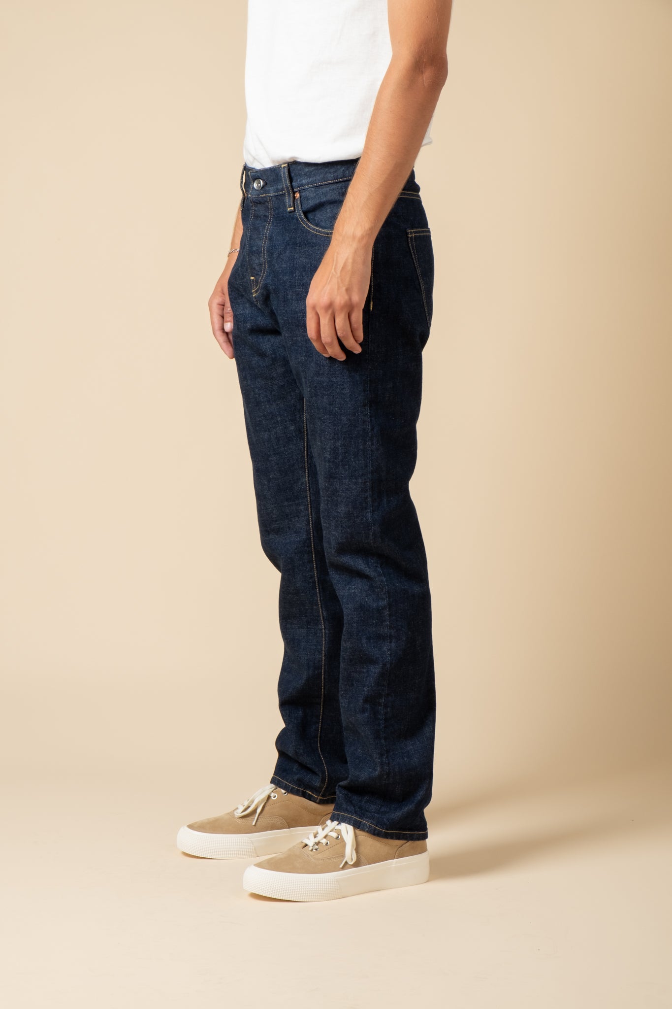 M8 14oz RG Indigo Selvedge - Rinsed