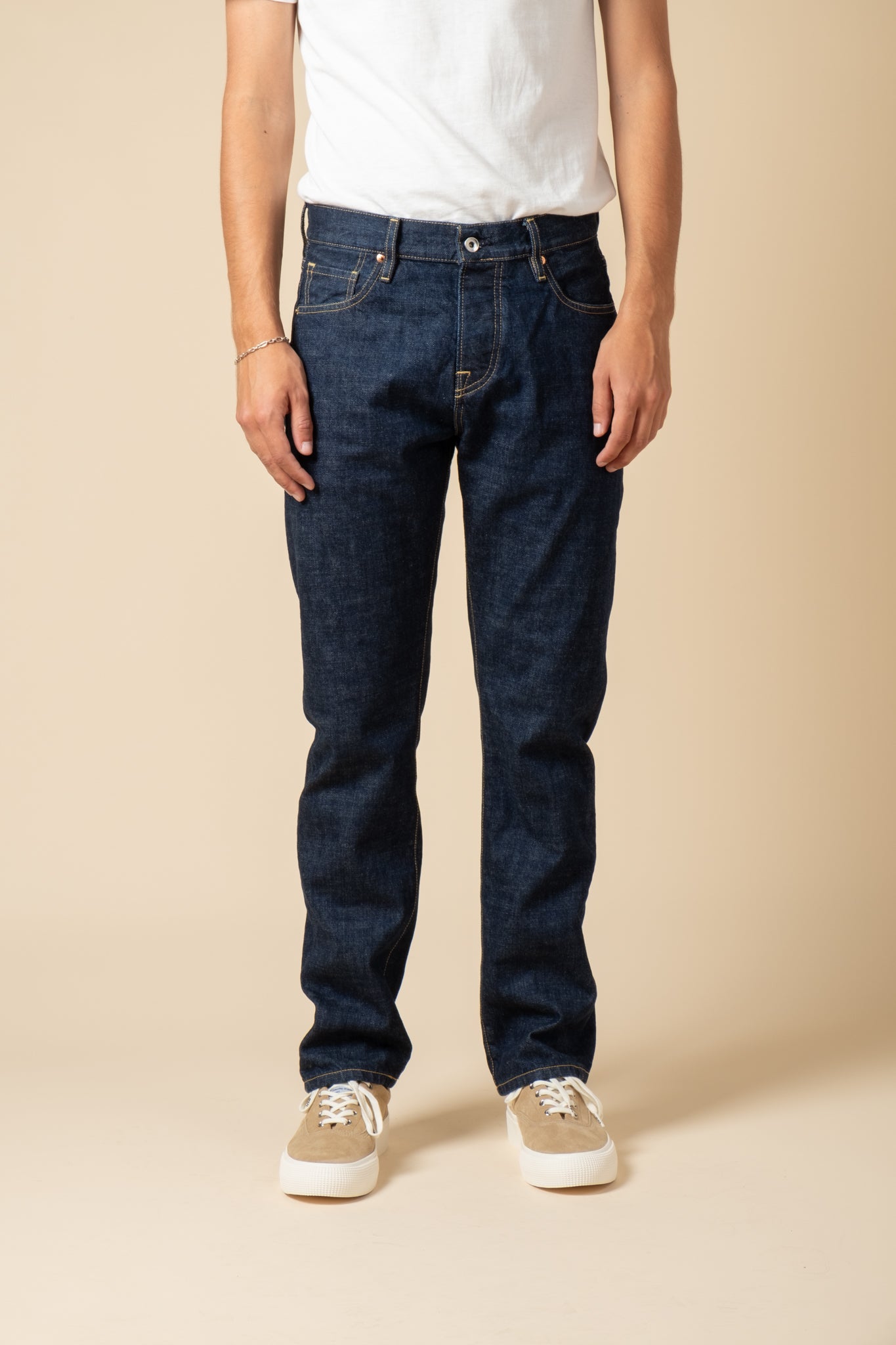 M8 14oz RG Indigo Selvedge - Rinsed