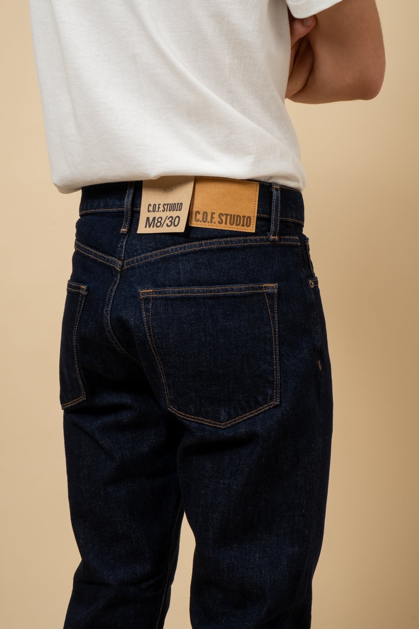 M8 Comfort Organic Indigo - Rinsed