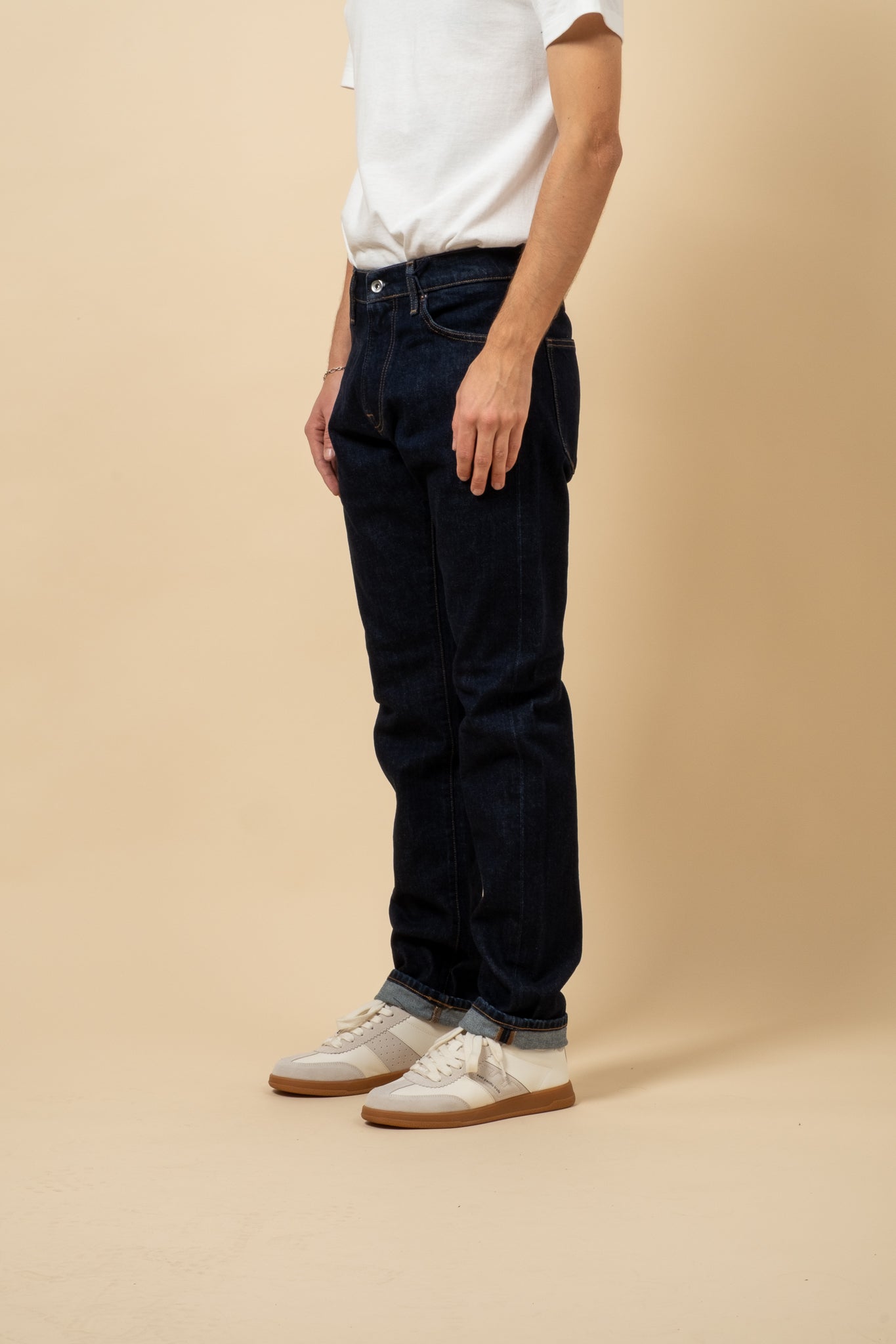 M8 Comfort Organic Indigo - Rinsed