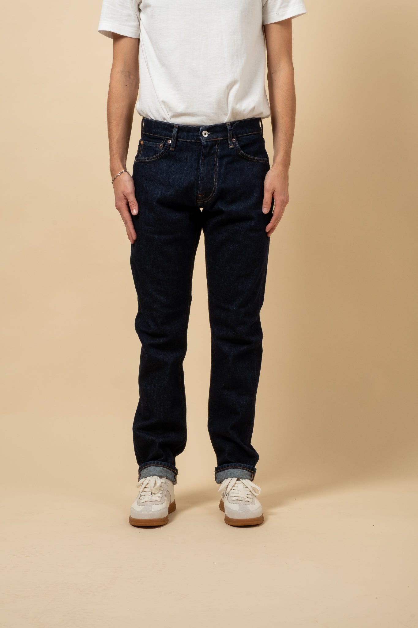 M8 Comfort Organic Indigo - Rinsed