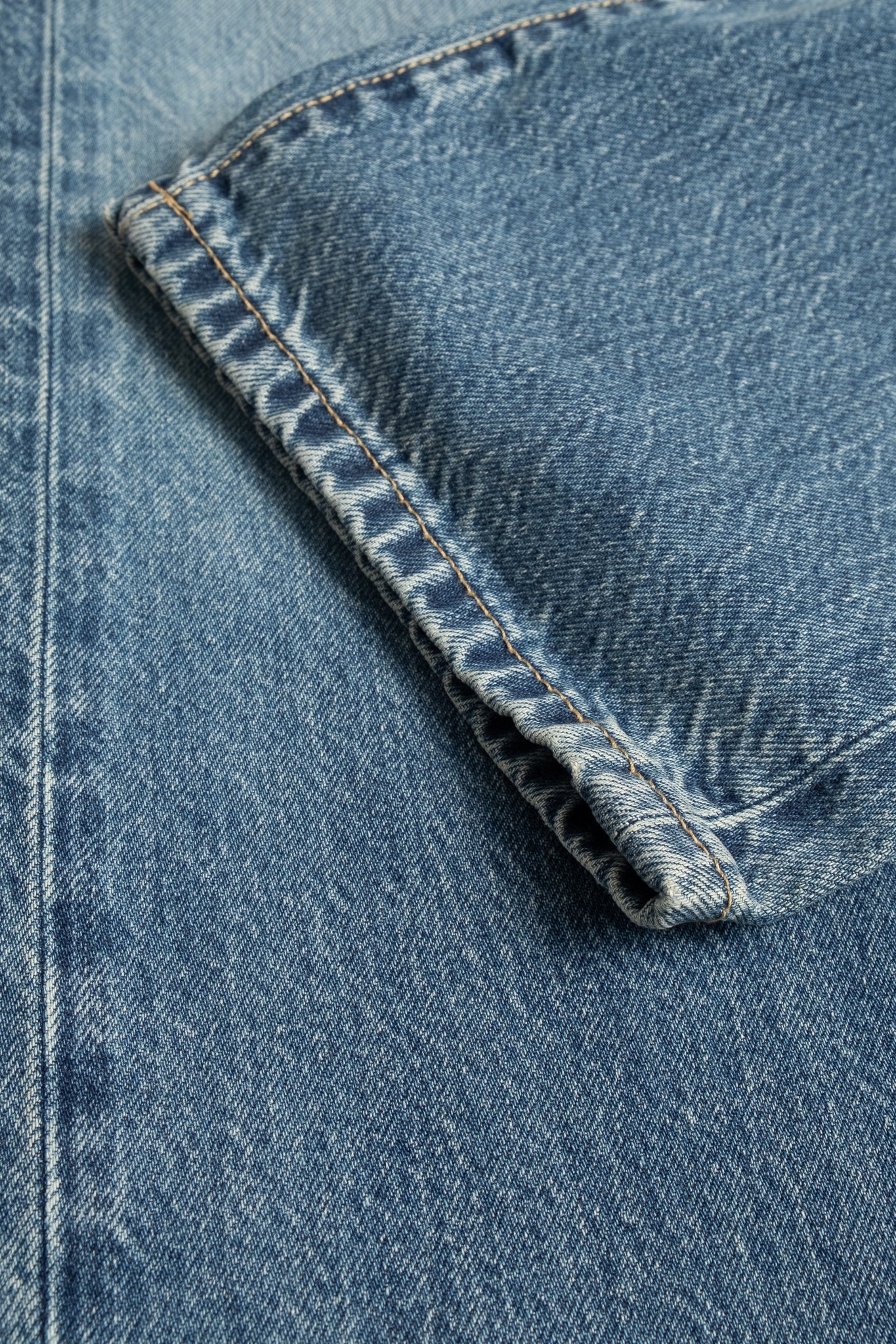 M9 13oz RG Cotton Deep Indigo - Authentic Aged