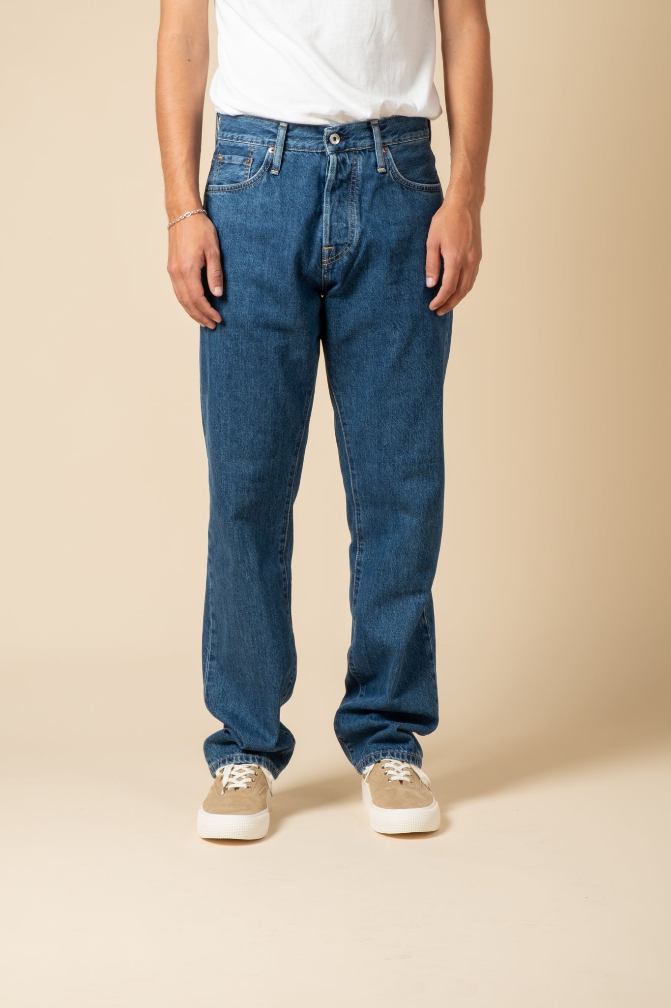 M9 13oz RG Cotton Deep Indigo - 6x Wash