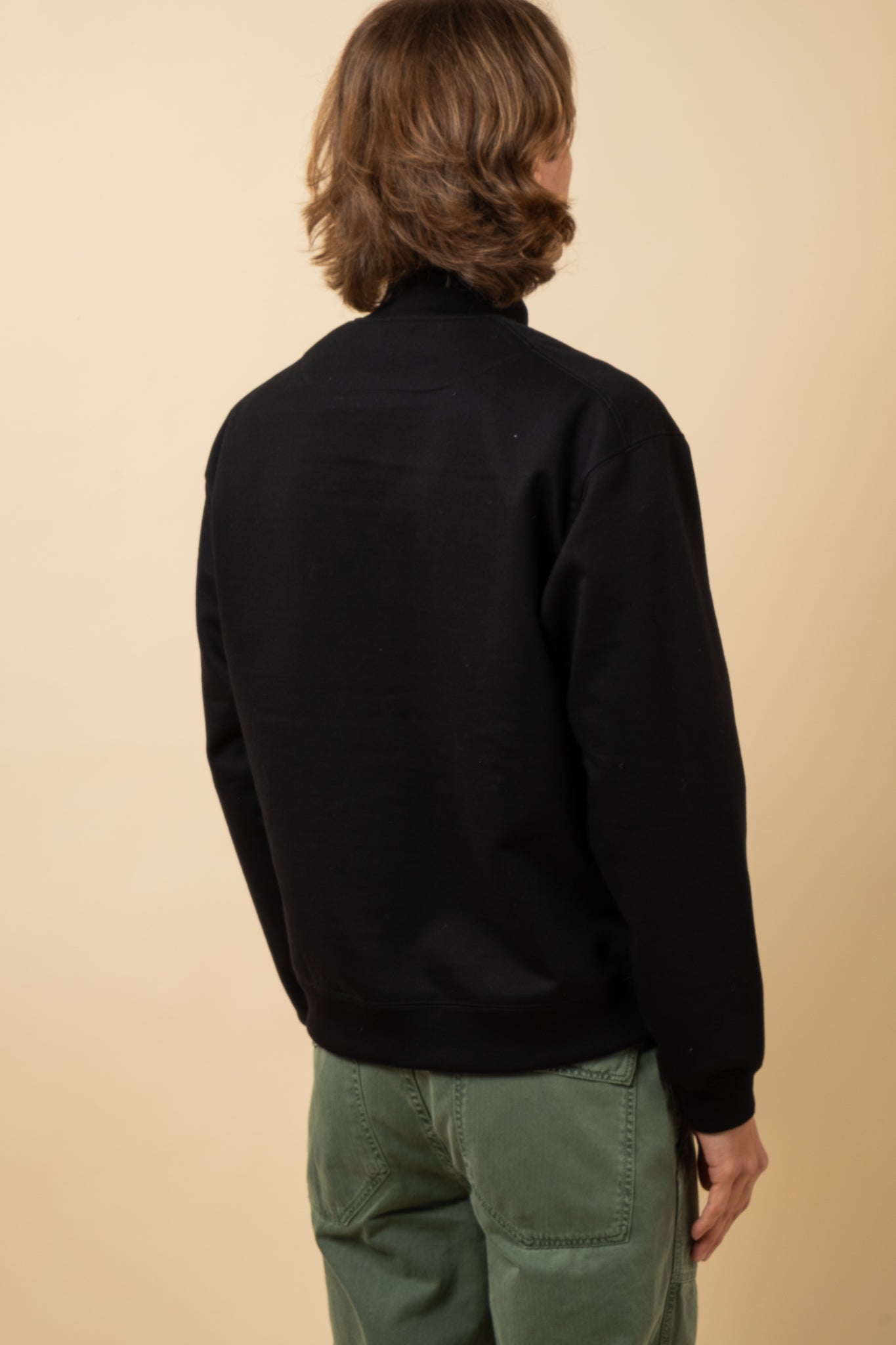 MZ Sweat Ground Jumper - Black