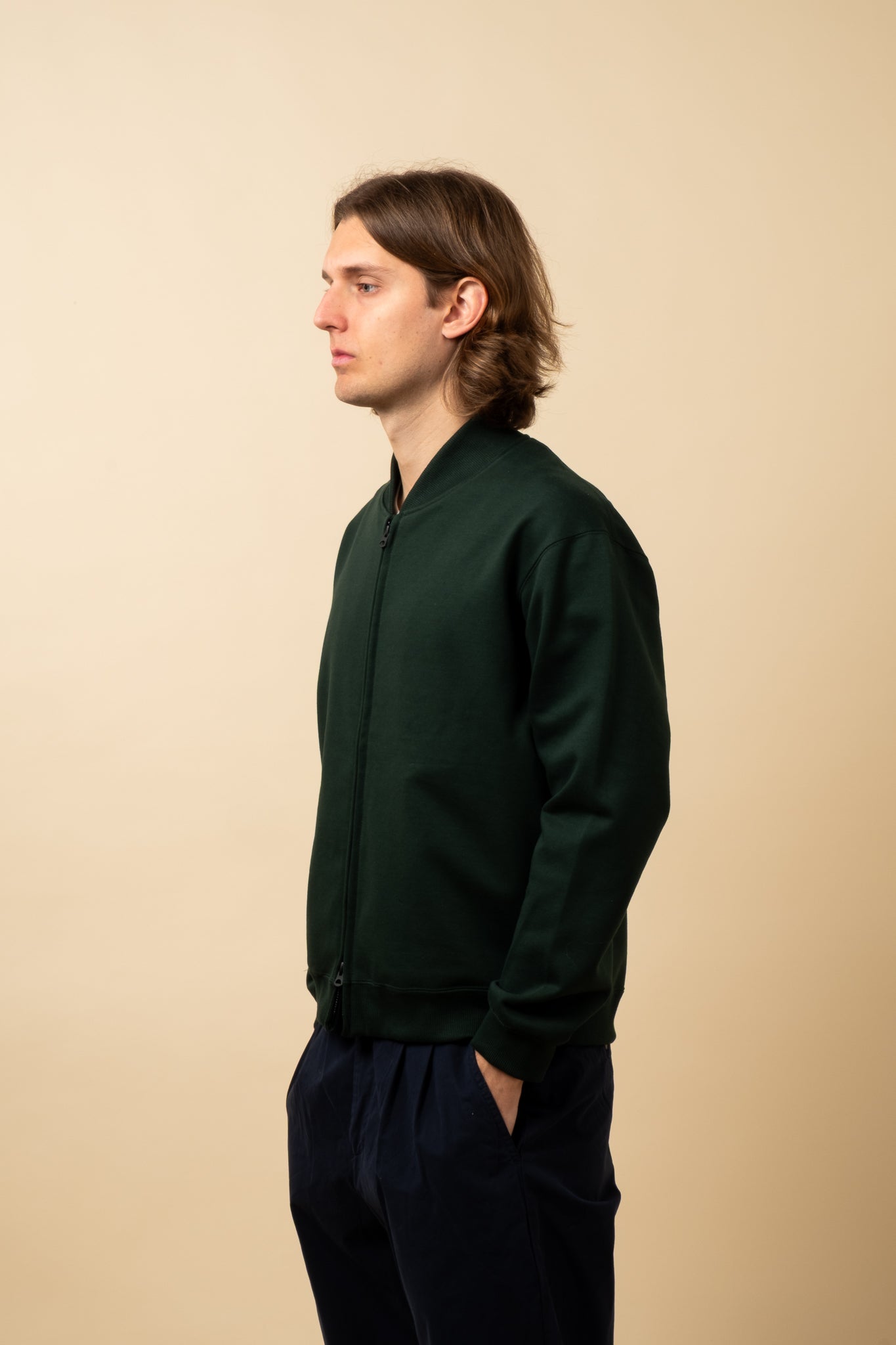 MZ Sweat Ground Jumper - Dark Ivy