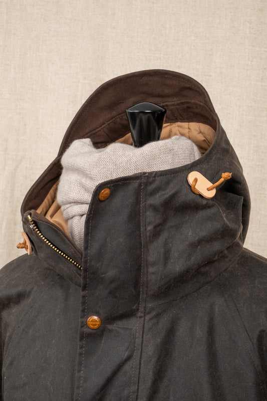Mountain Parka Waxed - Chocolate