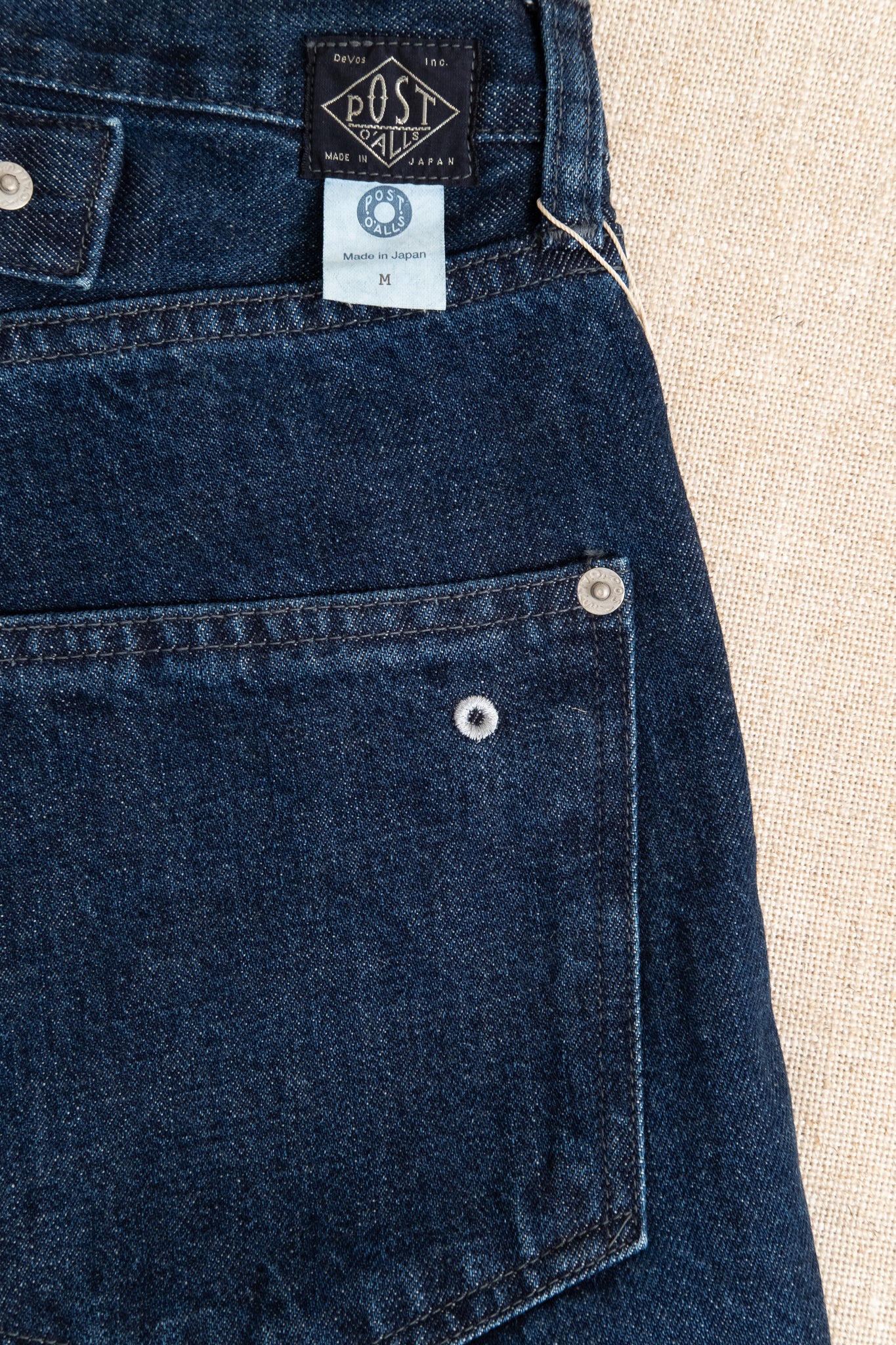 No.10 12oz Five Pocket Pants - Indigo Deep Wash