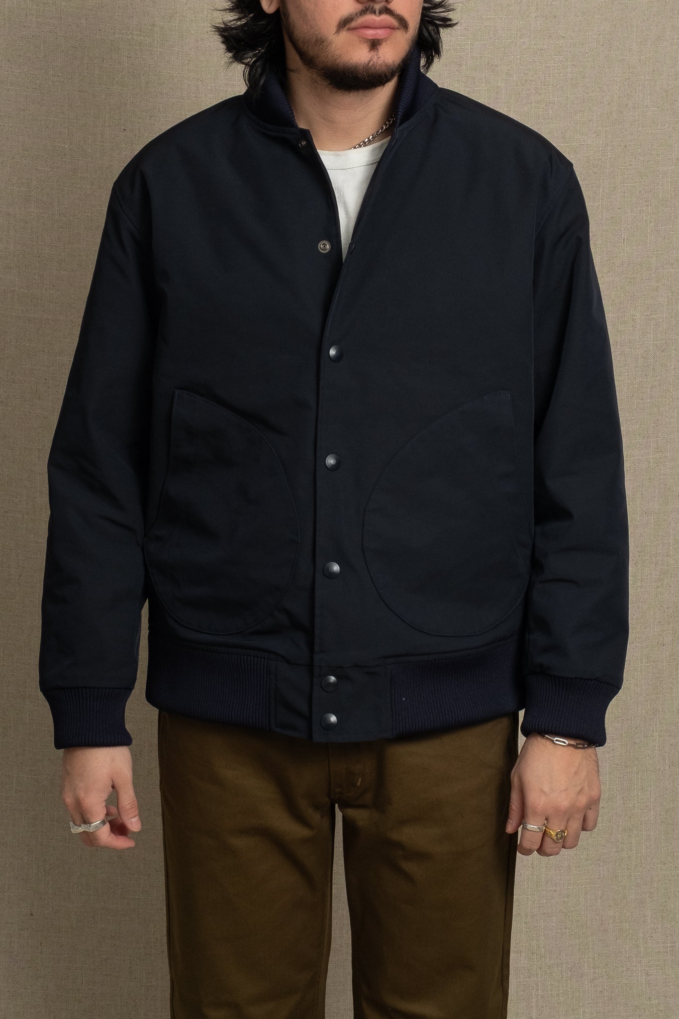 Jackman OX Award Jacket - Dark Navy – Circle of Friends Shop