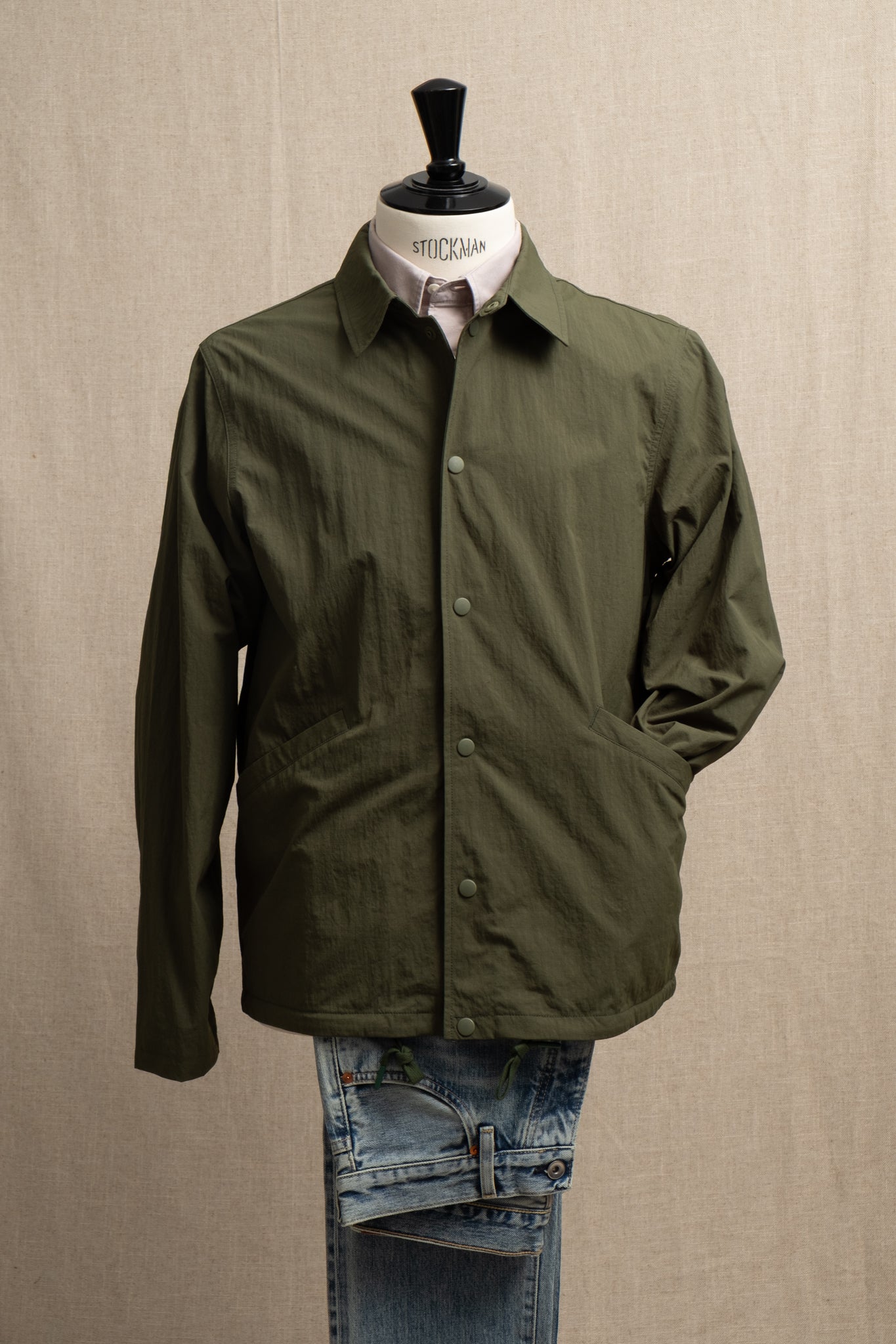 Kestin Oakley Ripstop Coach Jacket - Collegiate Green – Circle of