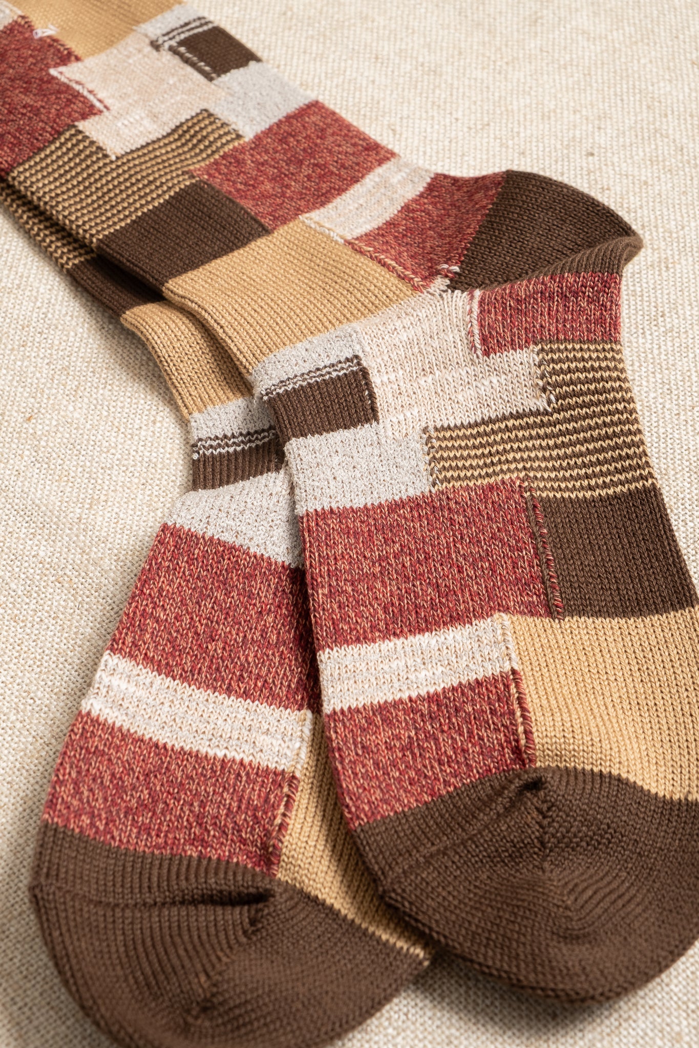Patchwork Crew - Brown