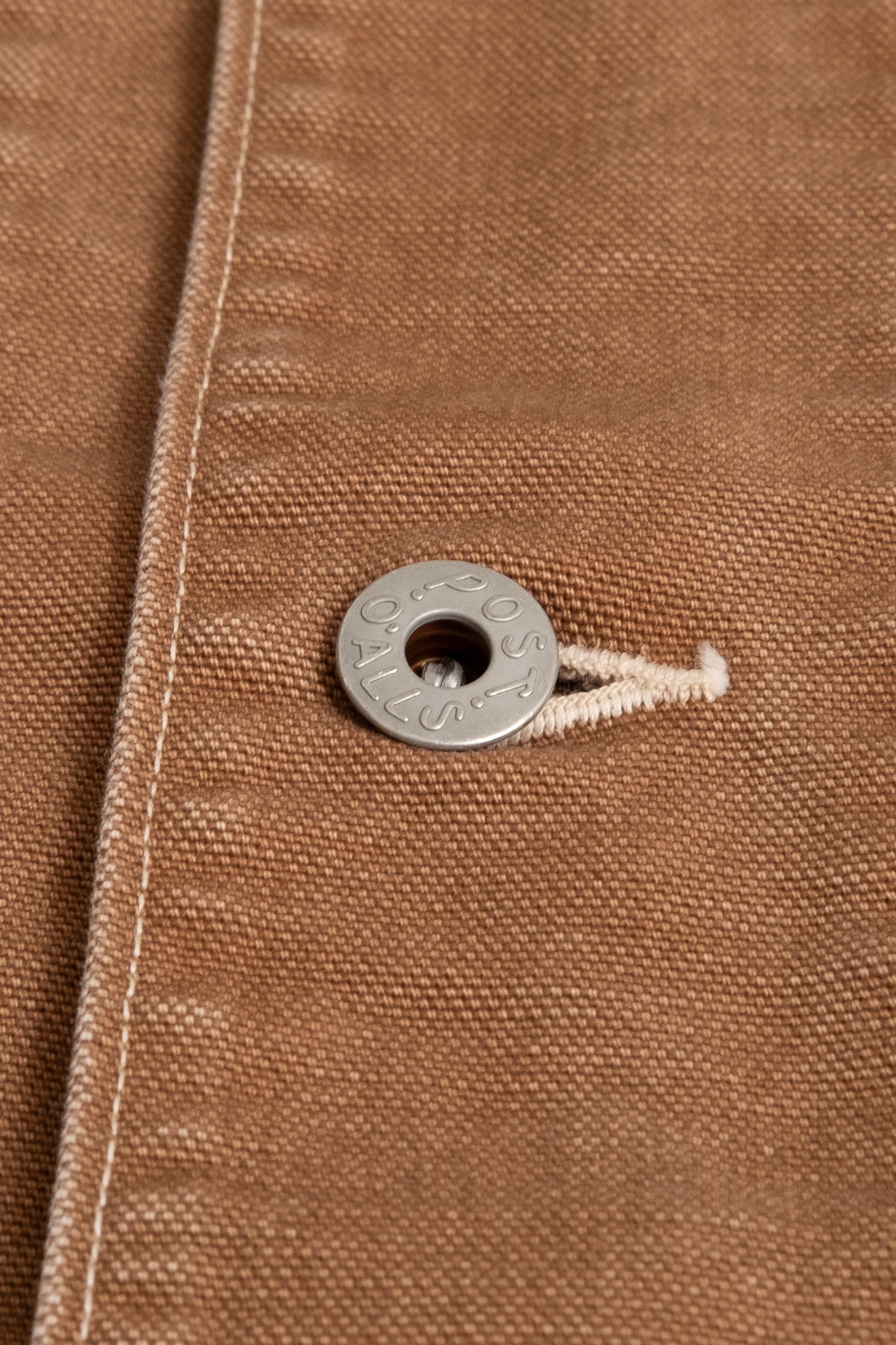 Post.46 Jacket Pigment Dyed Canvas - Washed Brown
