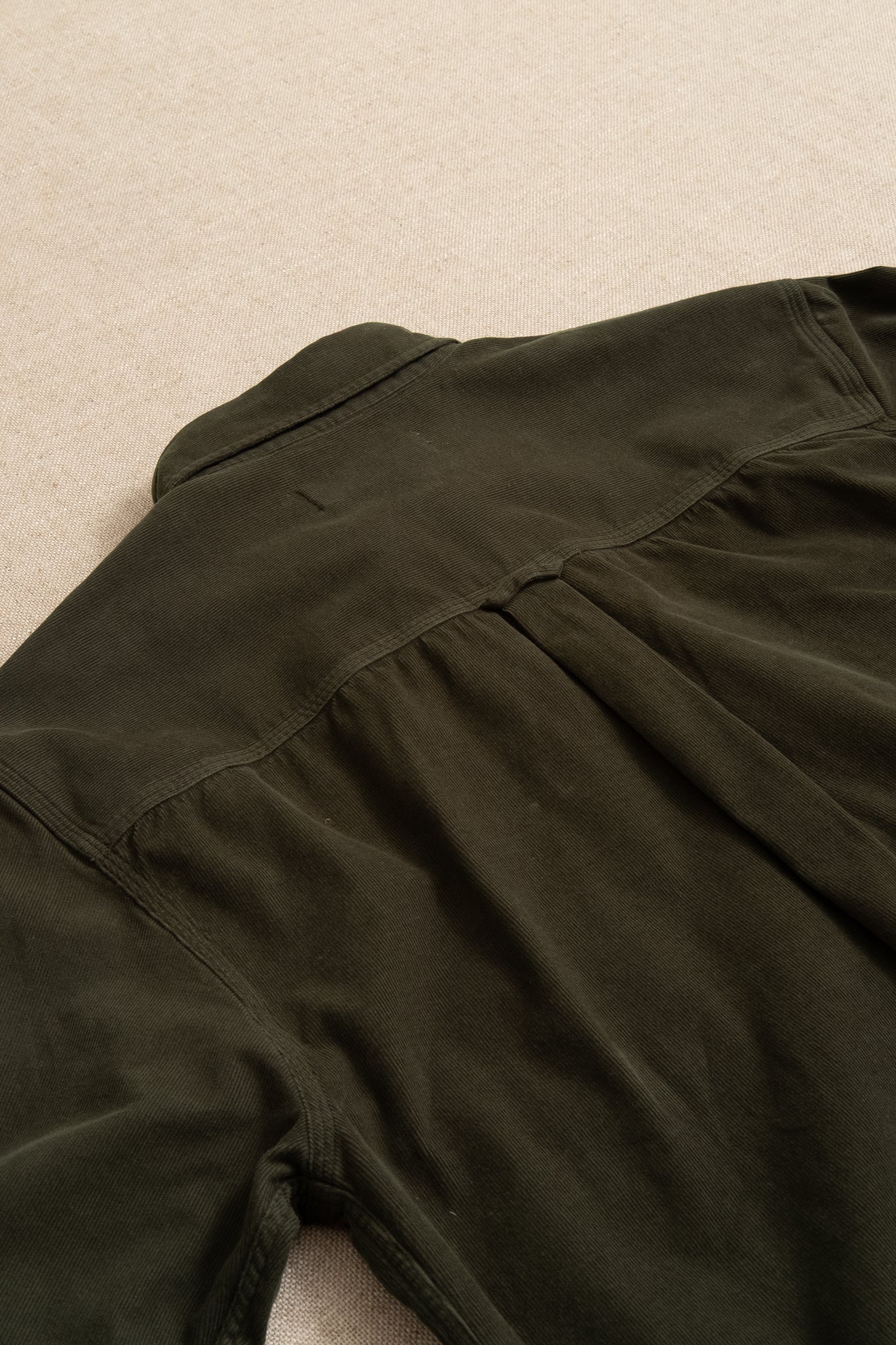 Raeburn 21 Wale Cord Button Down - Olive