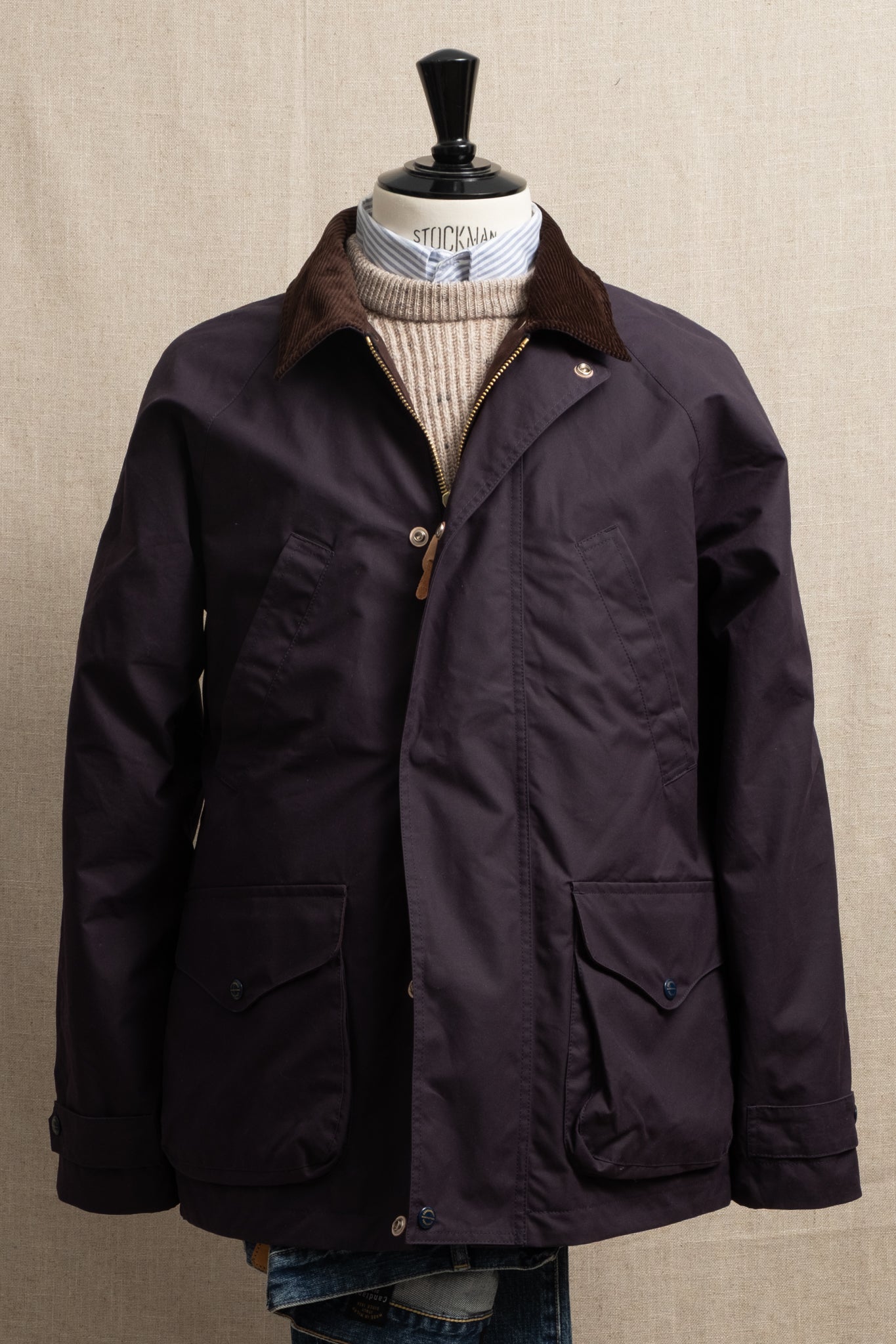 Rain Caban - Navy