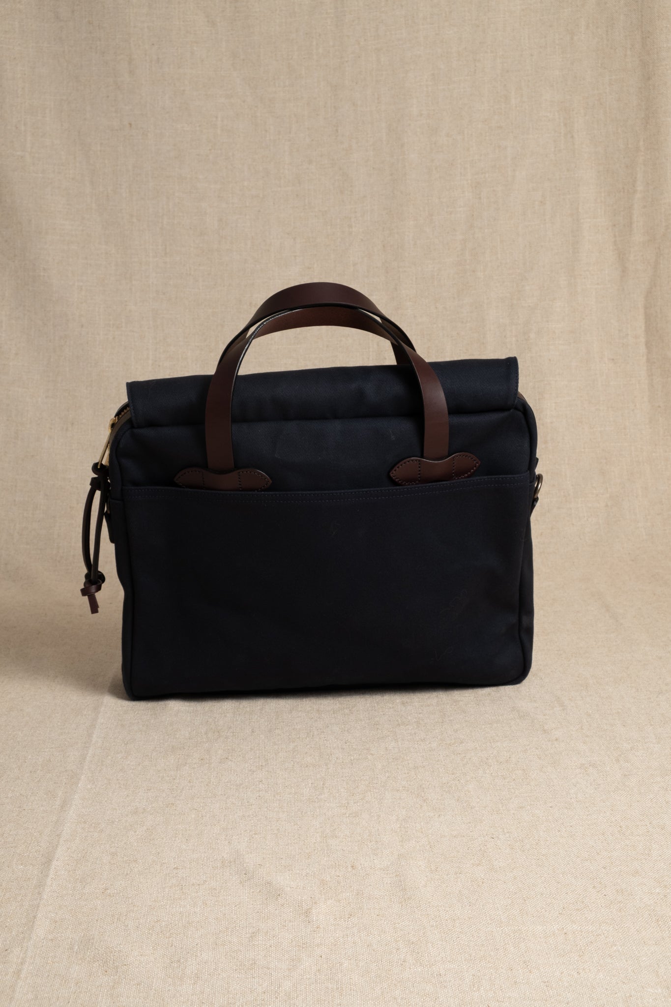 Rugged Twill Briefcase - Navy