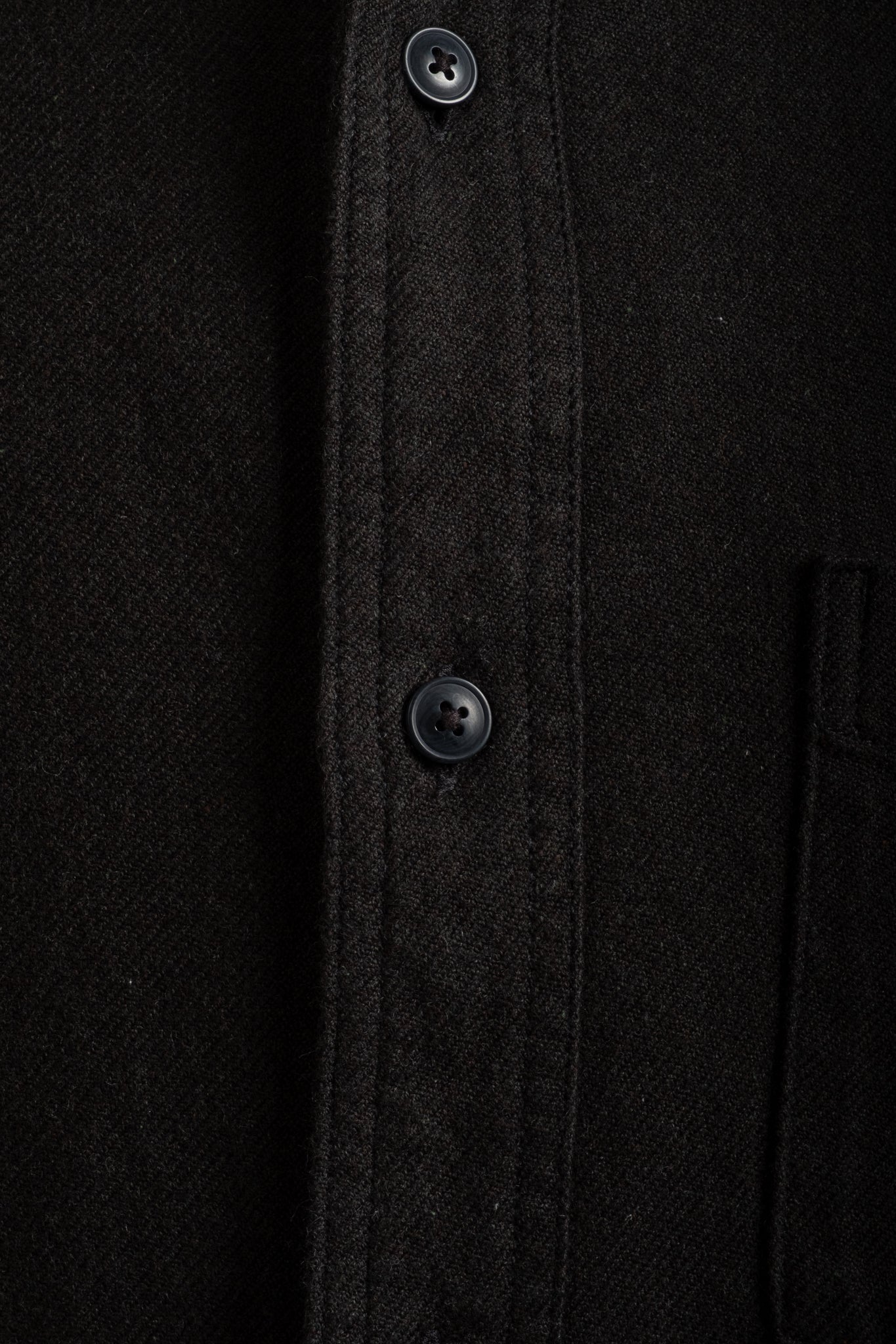 Rustic Flannel Work Shirt - Dark Moss Heather