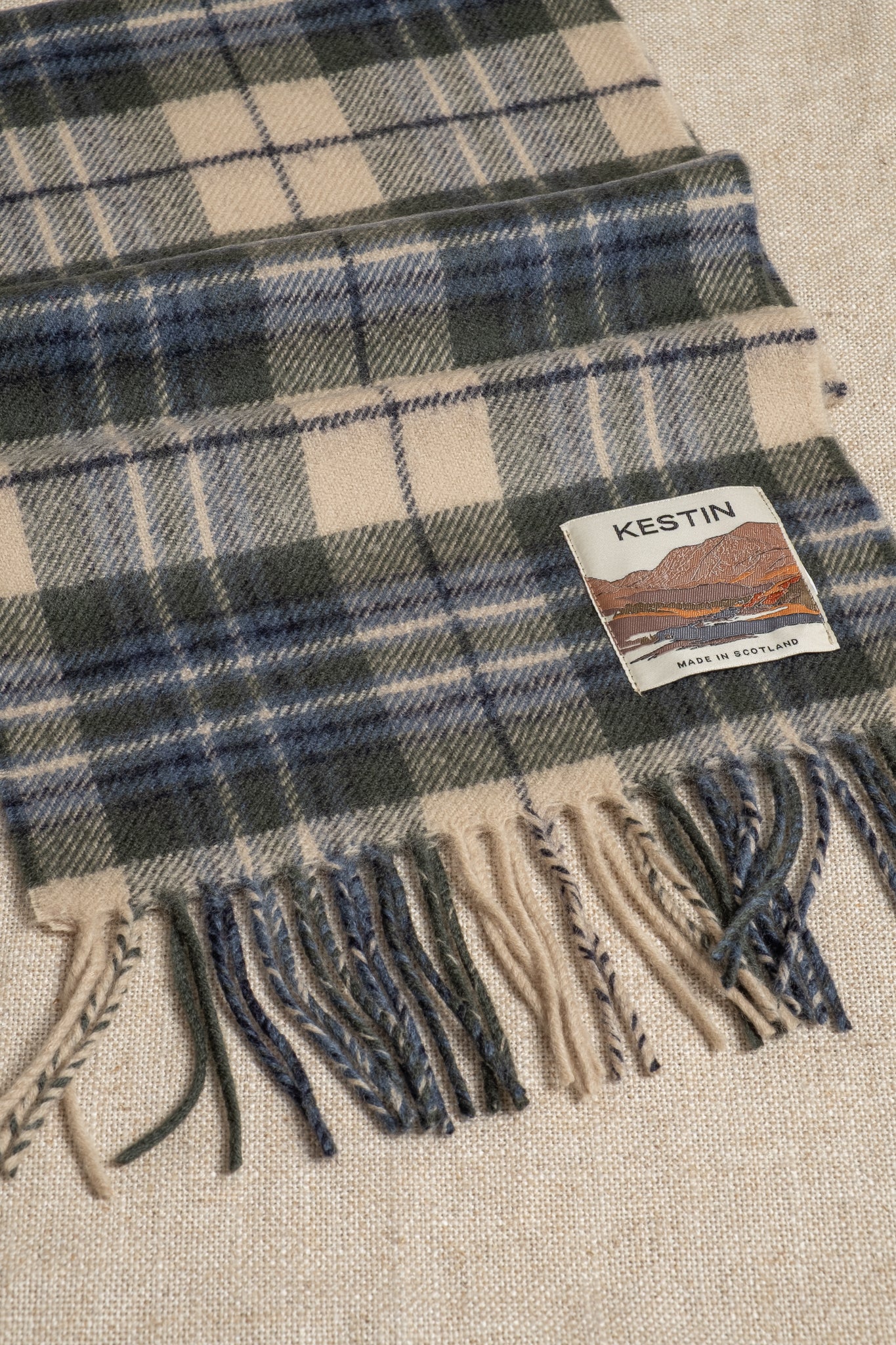Selkirk Lambswool Scarf - House Tartan