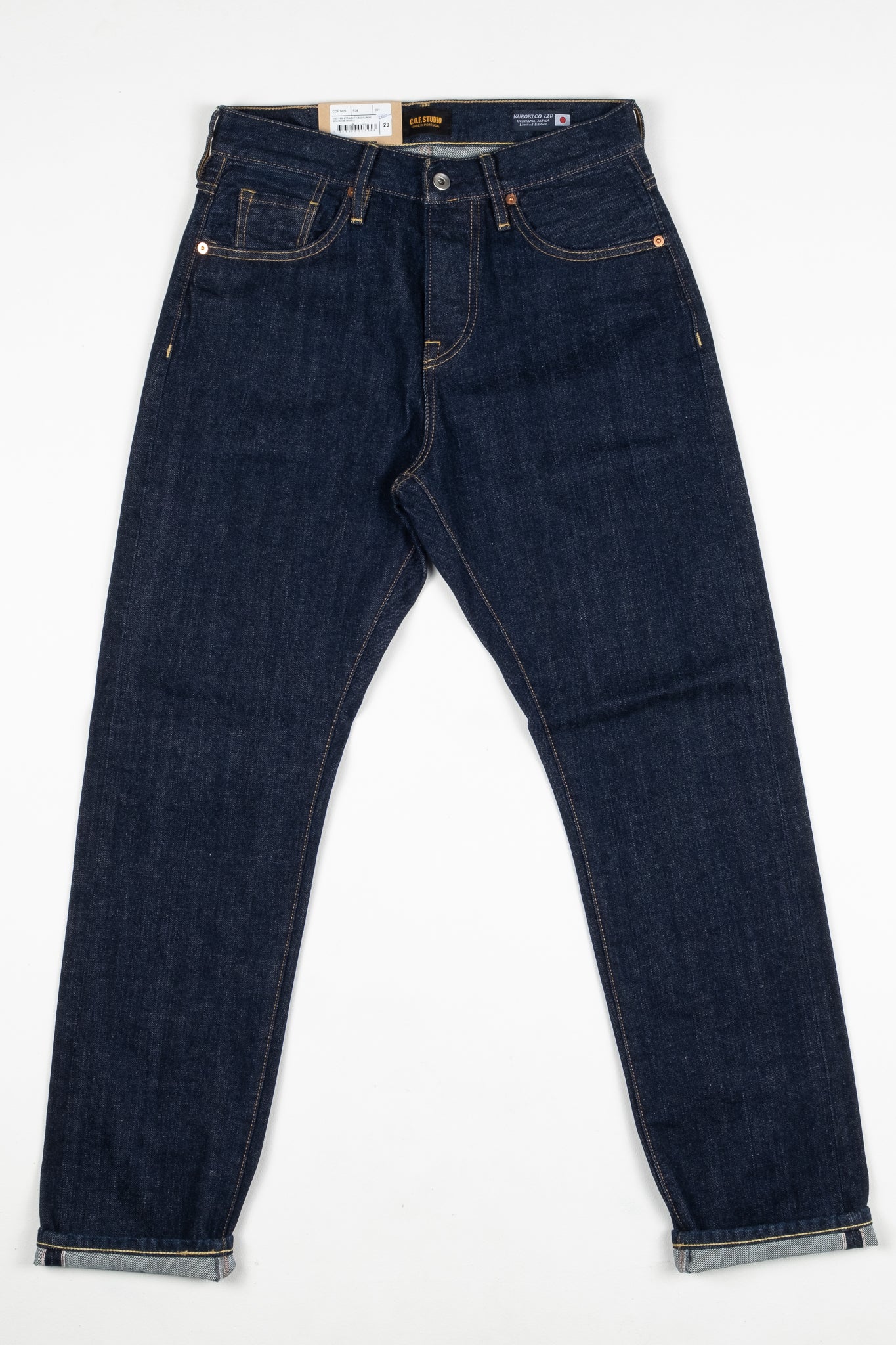 M5 13oz Kuroki Selvedge - Rinsed