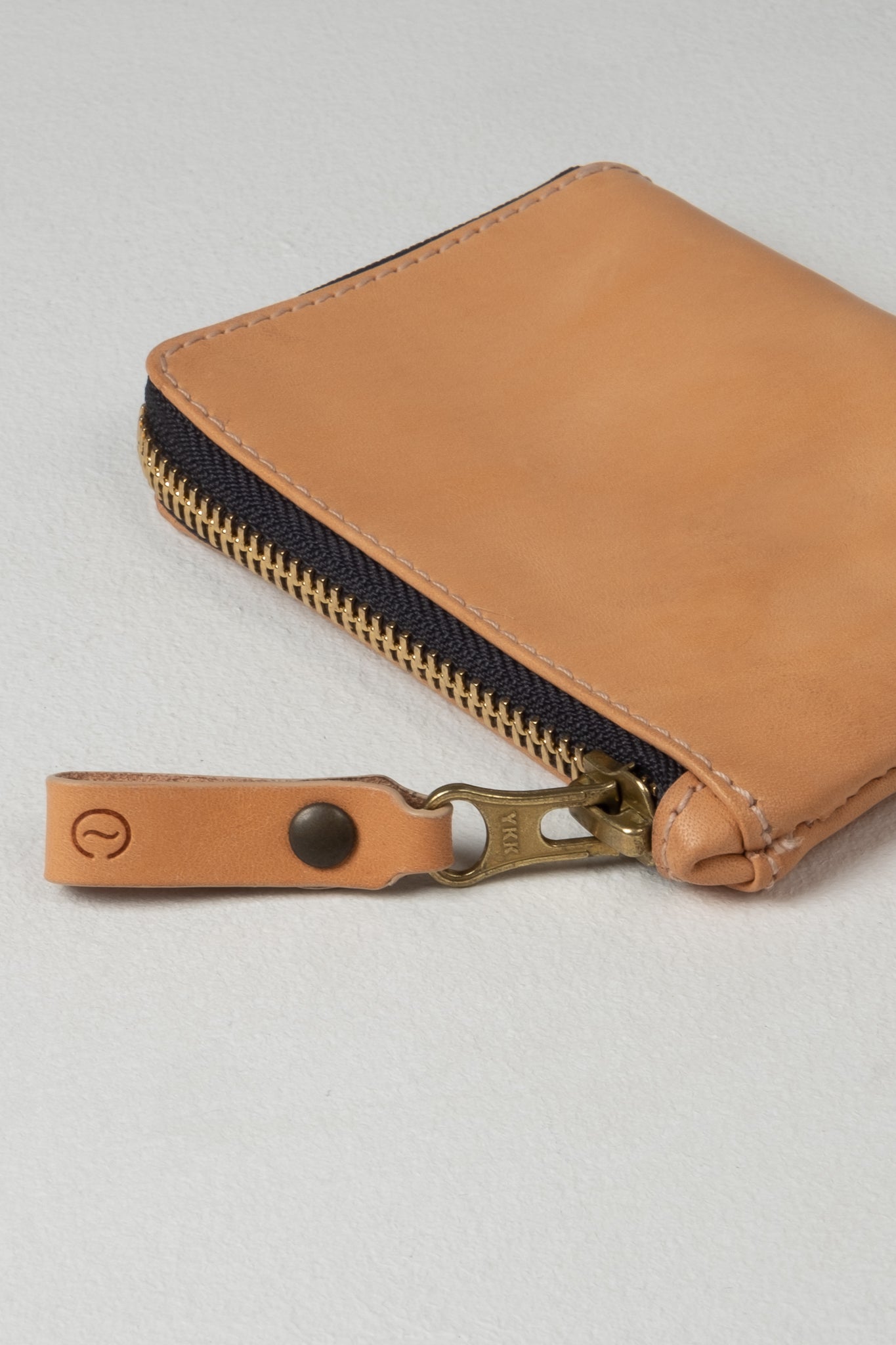 Osaka Zip Wallet - Natural
