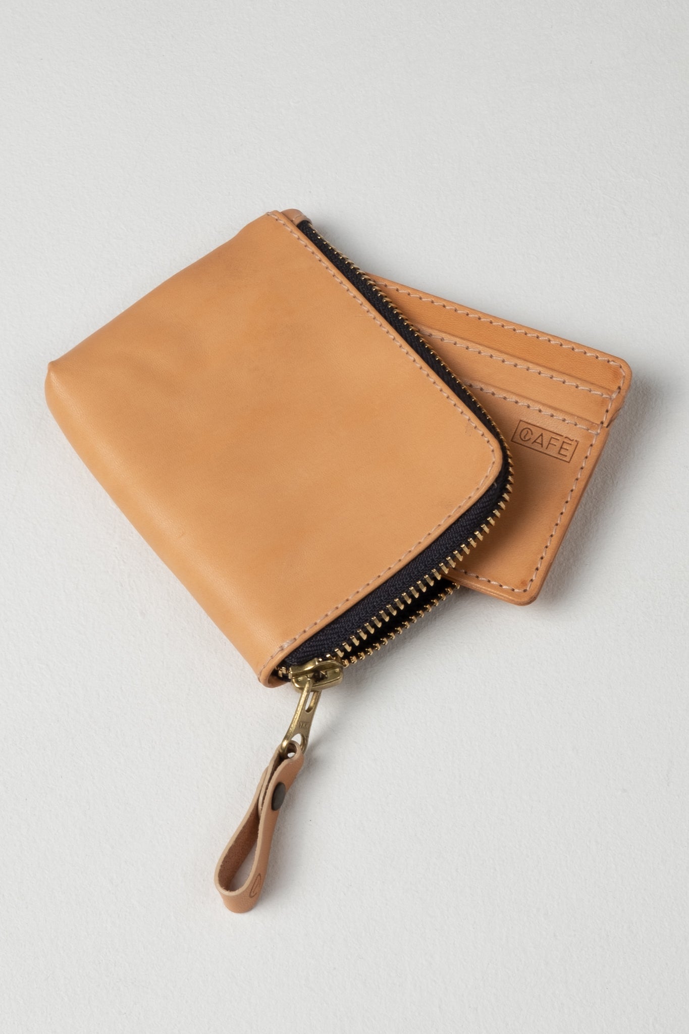 Osaka Zip Wallet - Natural