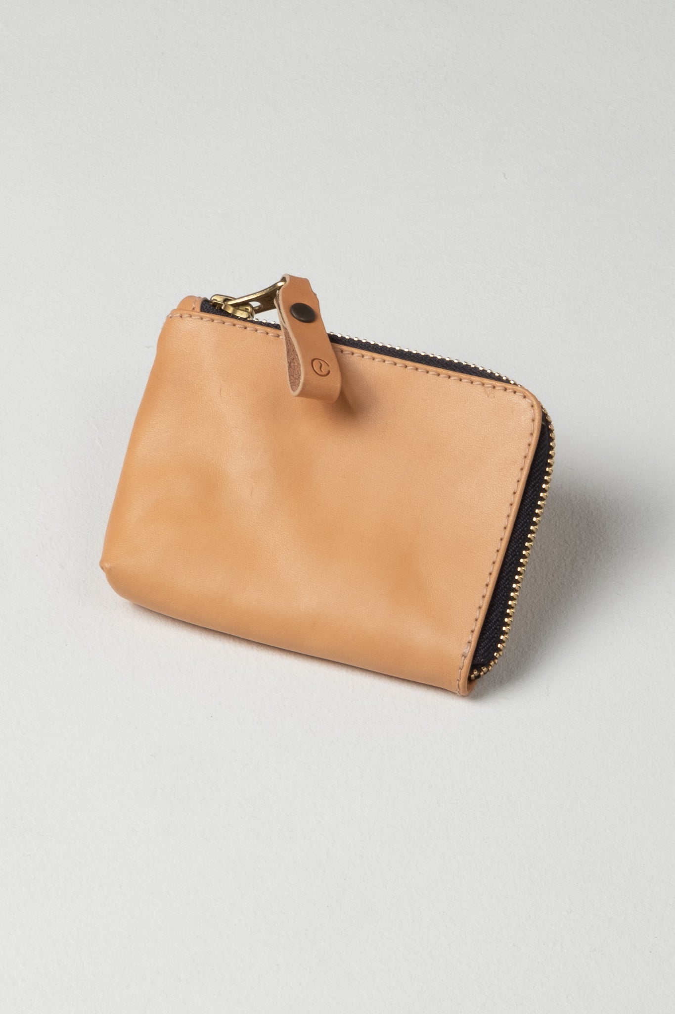 Osaka Zip Wallet - Natural