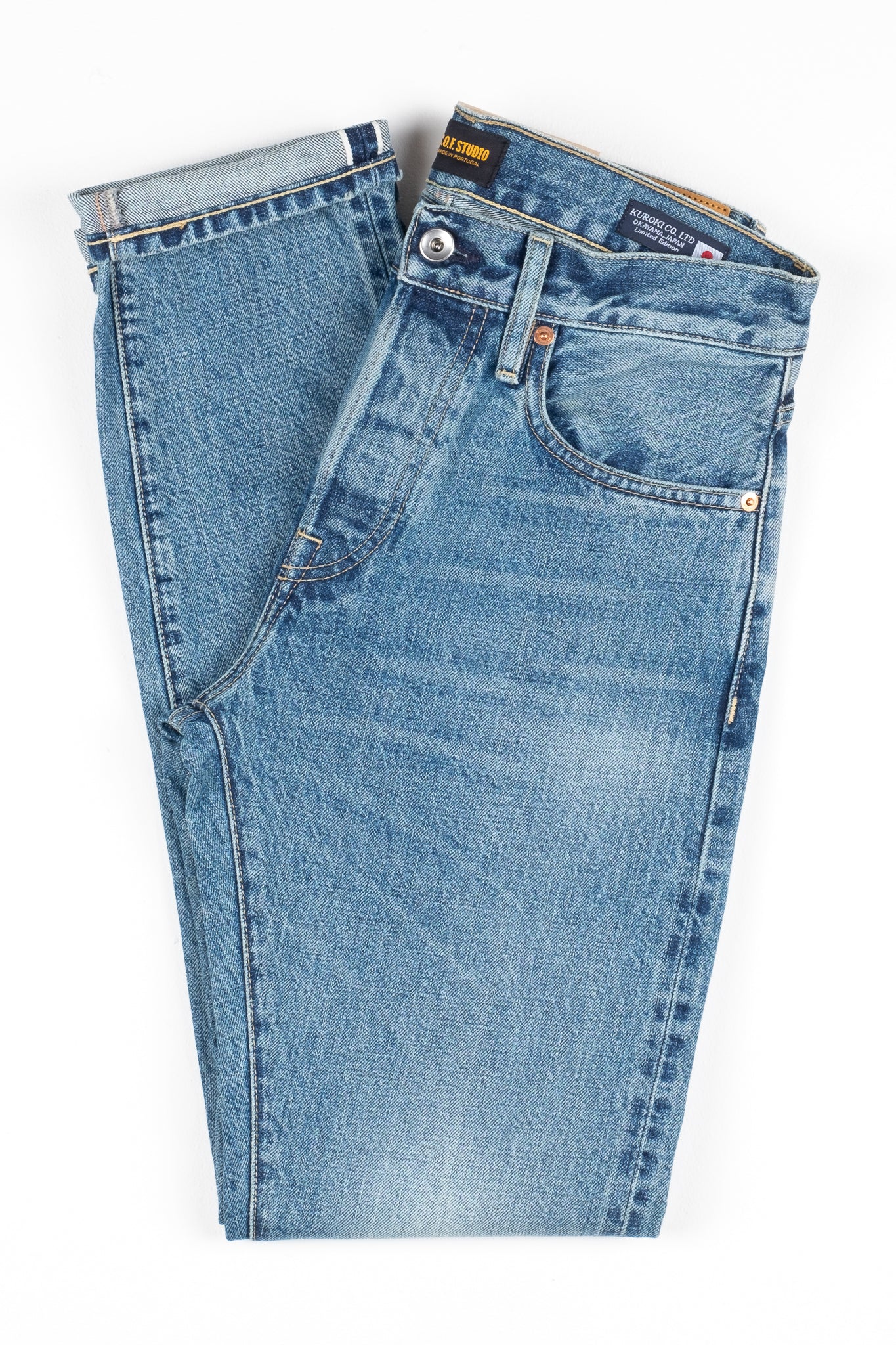 M7 15oz Kuroki Slub Selvedge - Beach