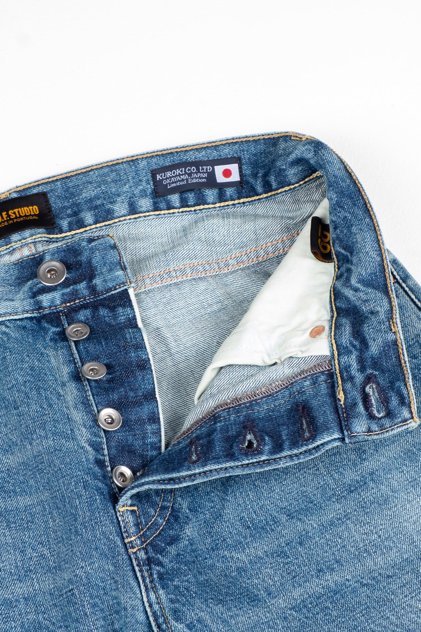 M7 15oz Kuroki Slub Selvedge - Beach