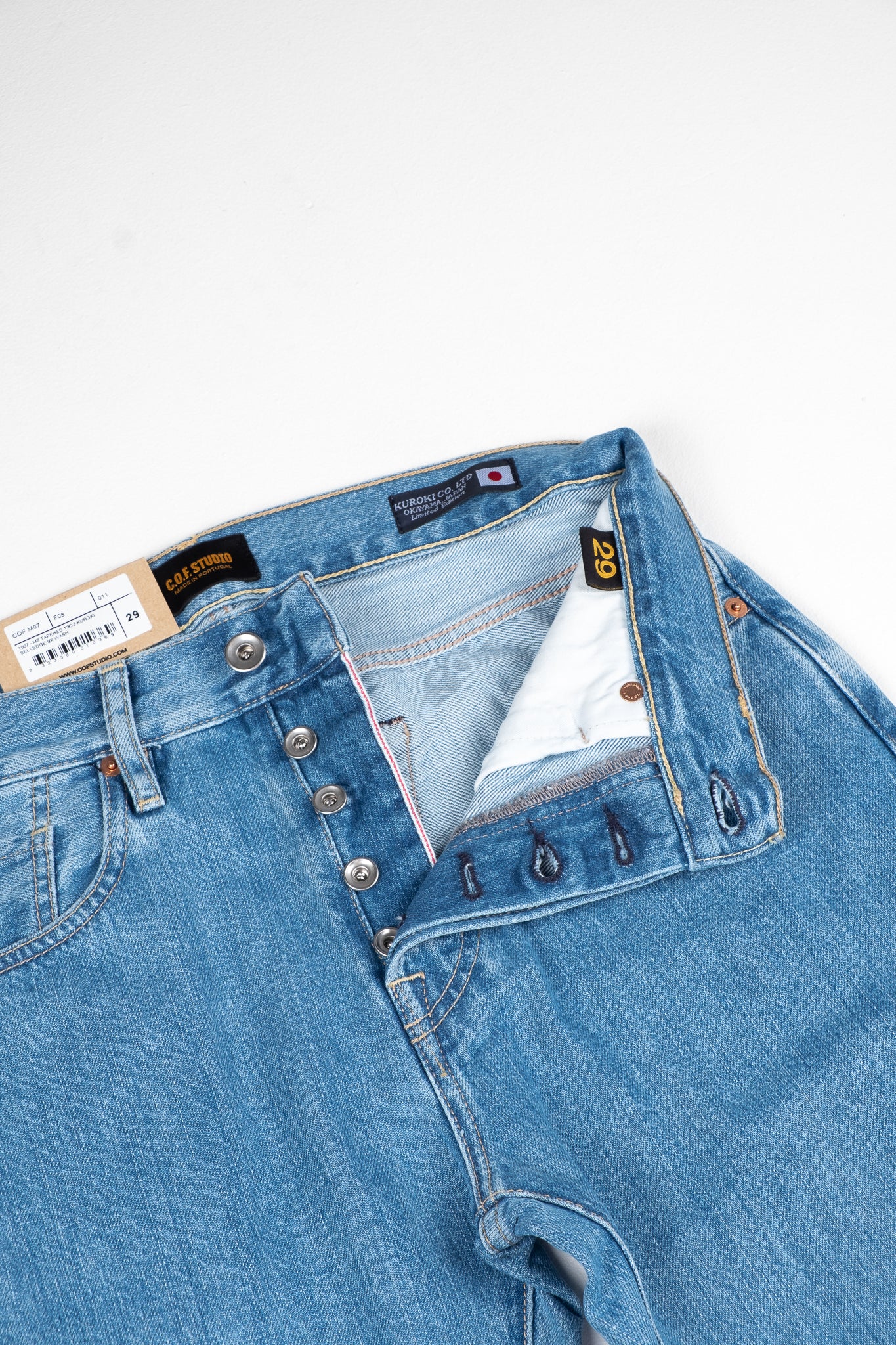 M7 13oz Kuroki Selvedge - 9x Wash