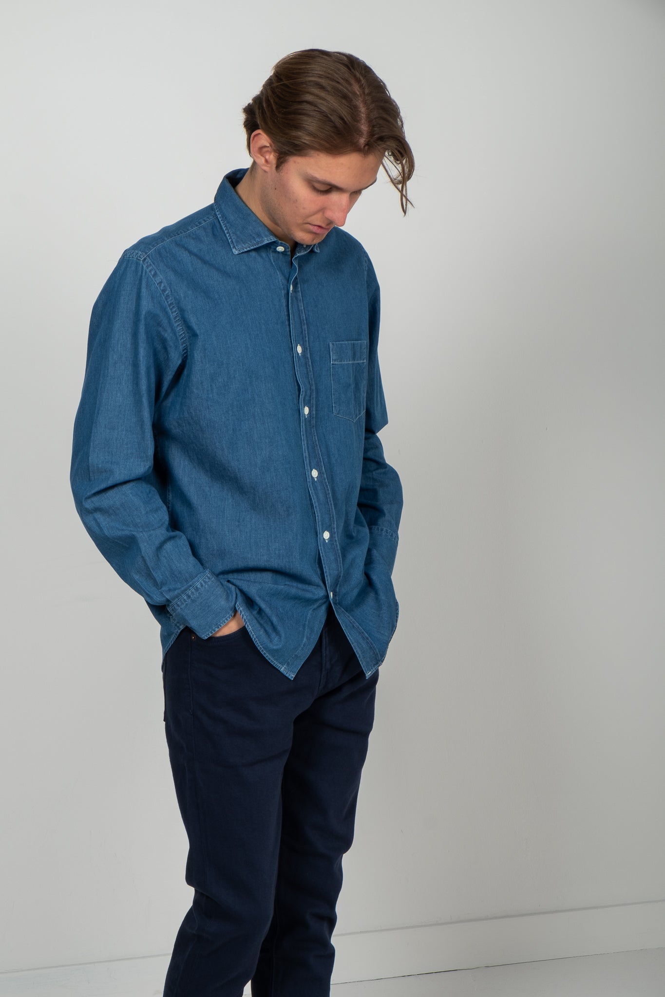 Denim Shirt - Light Indigo
