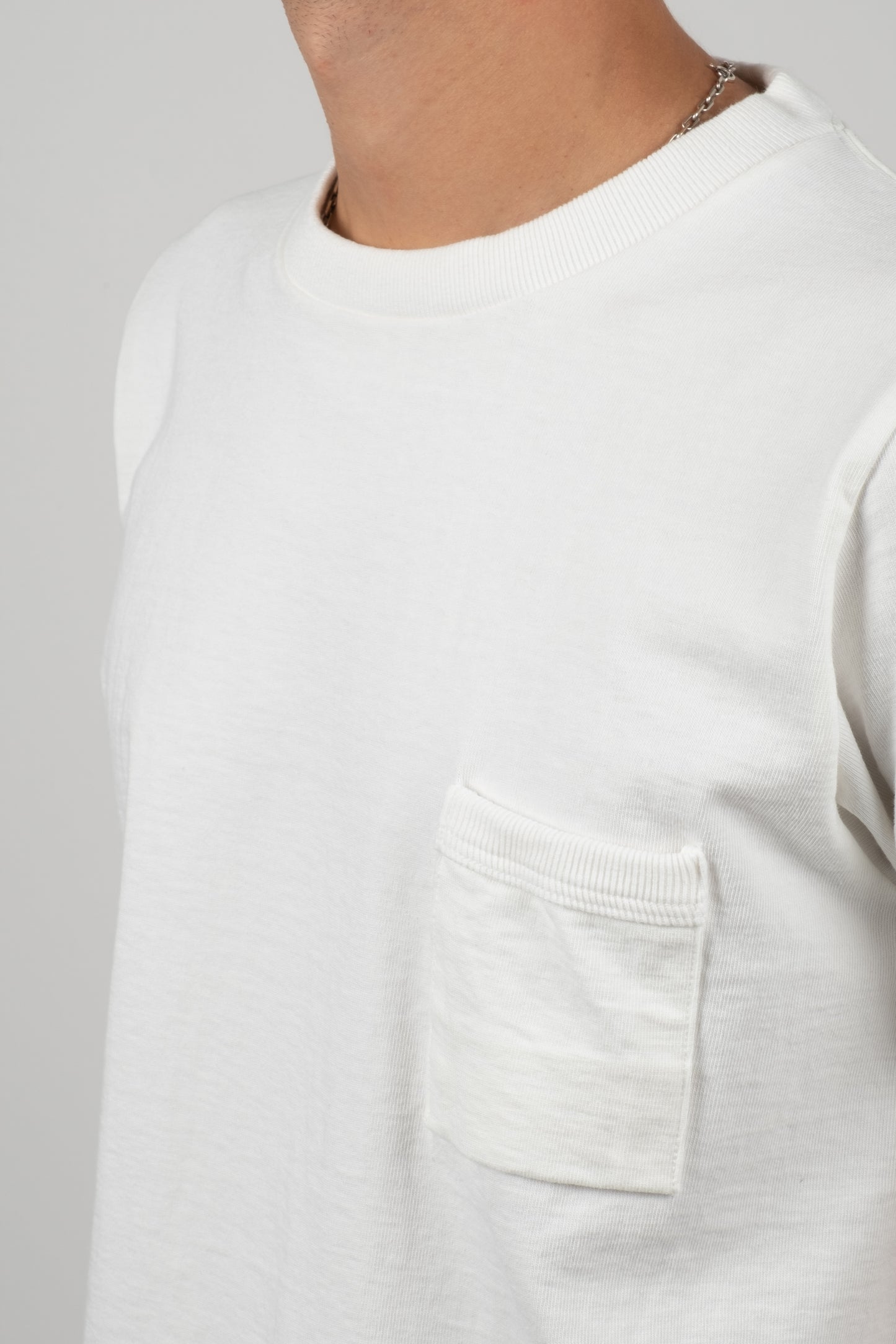 High Density Pocket Tee - Off White