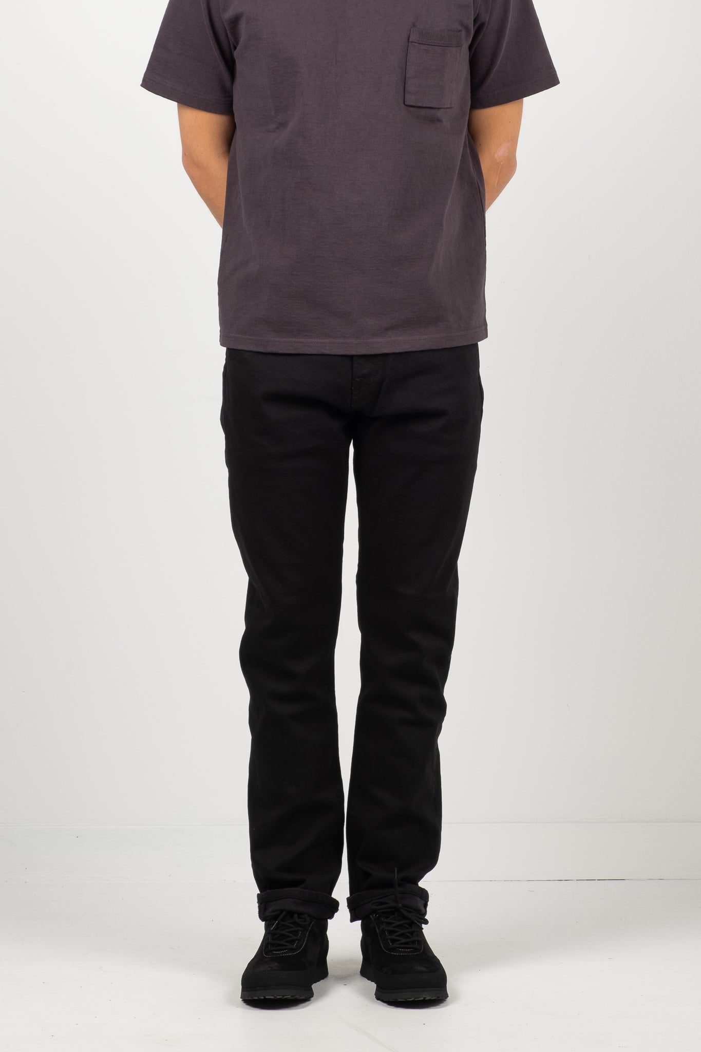 M2 Comfort Organic Black Black - Rinsed