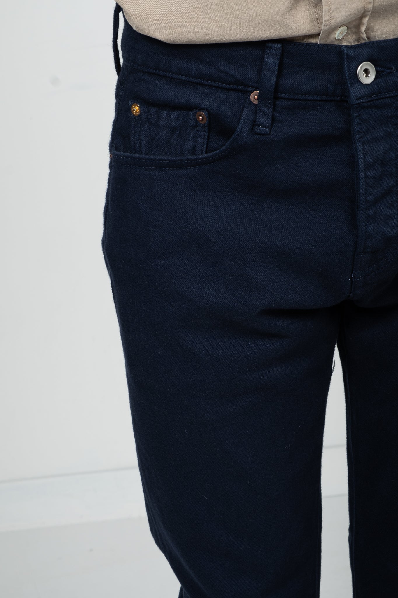 M2 Comfort Organic Ecru - Navy